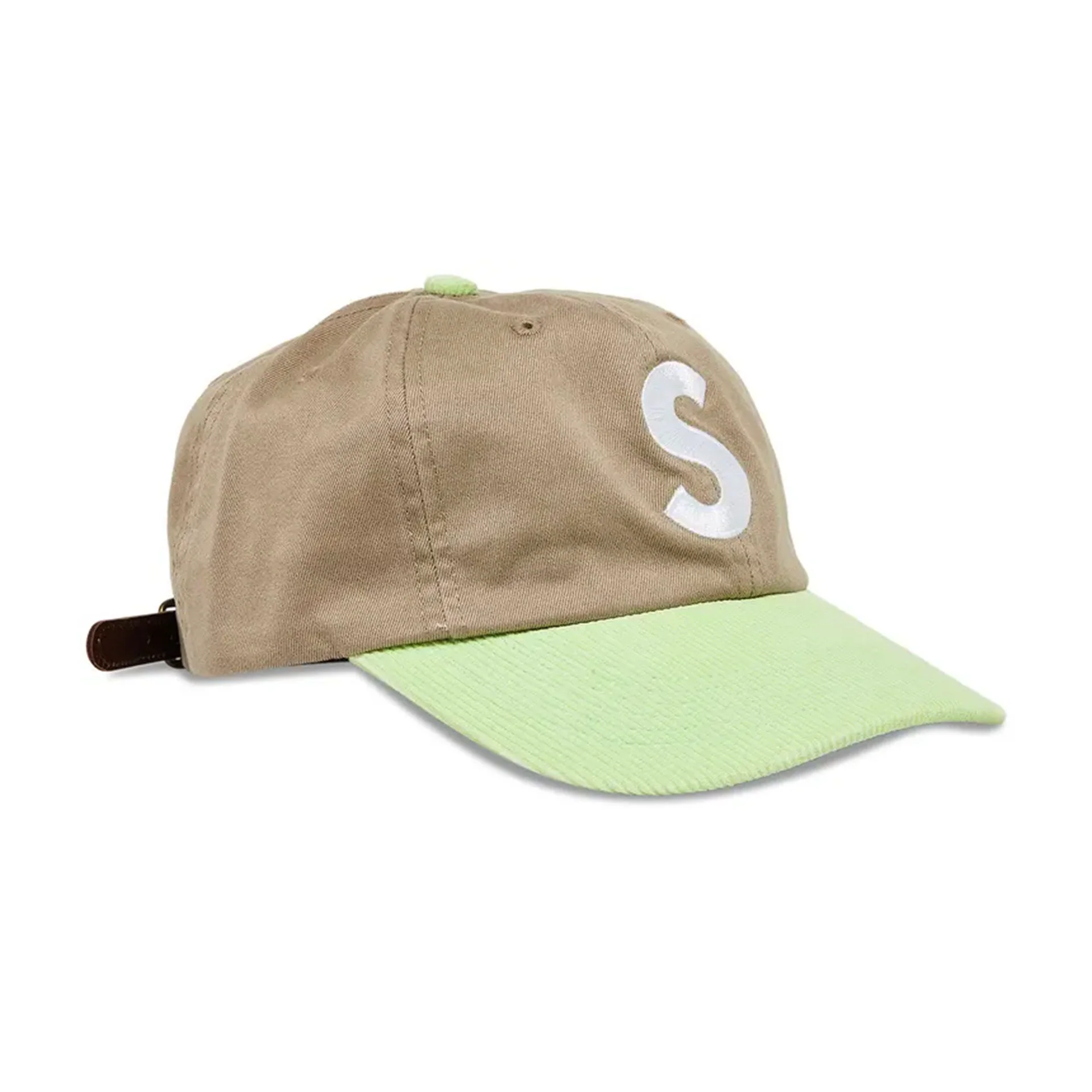 Supreme 2-Tone S Logo 6-Panel Tan - Image 2