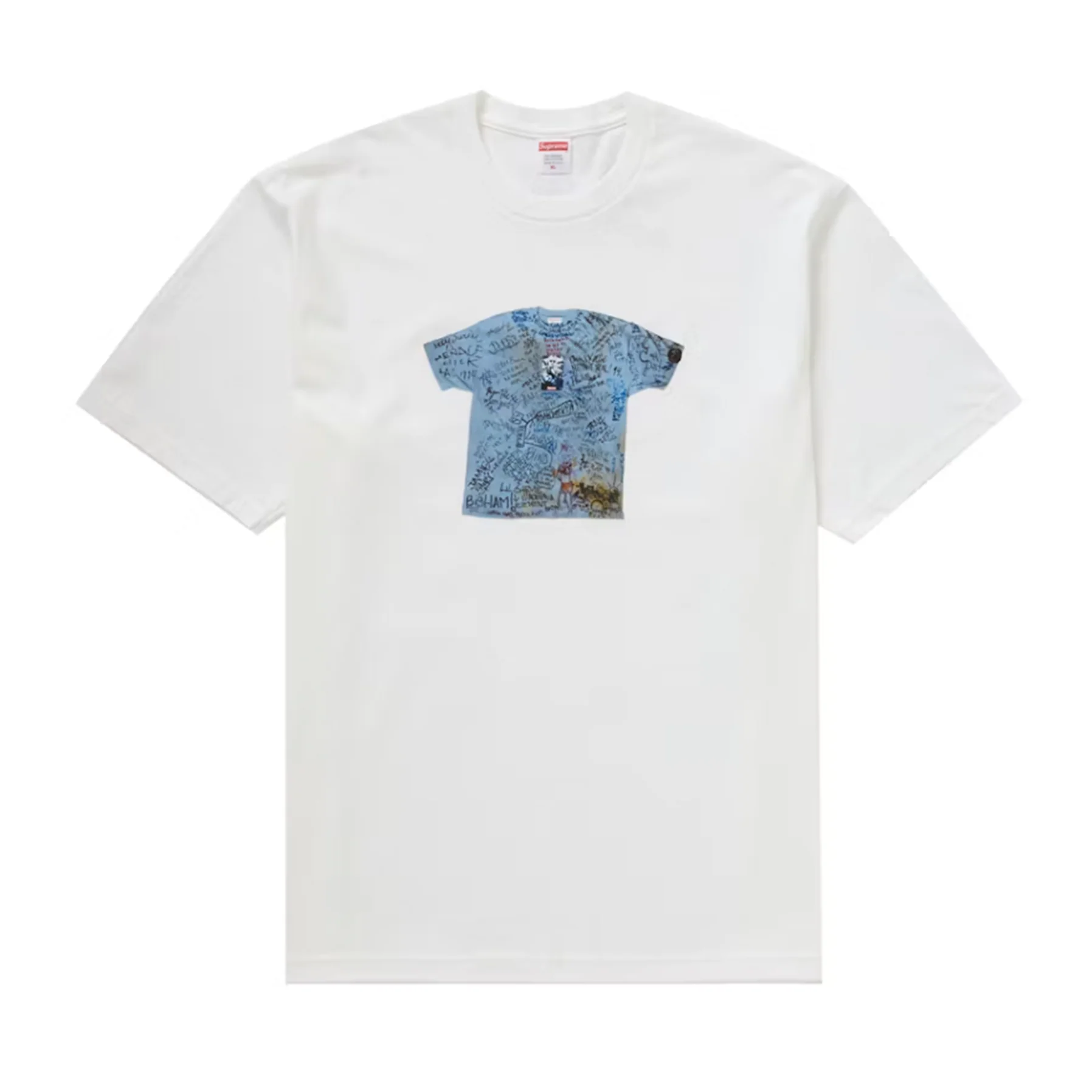 Supreme 30th Anniversary First Tee White