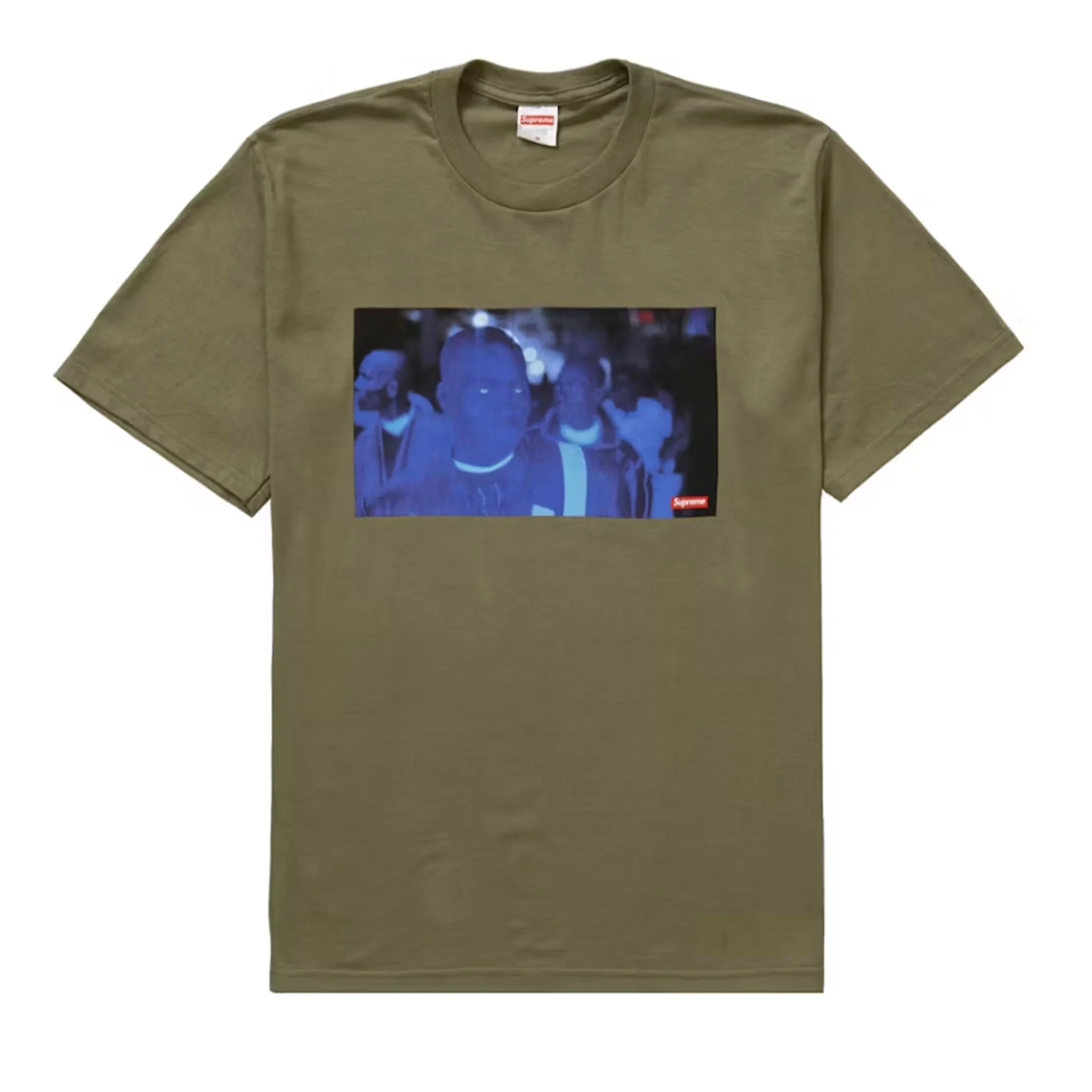 Supreme America Eats Its Young Tee Light Olive [USED] - L (Used)