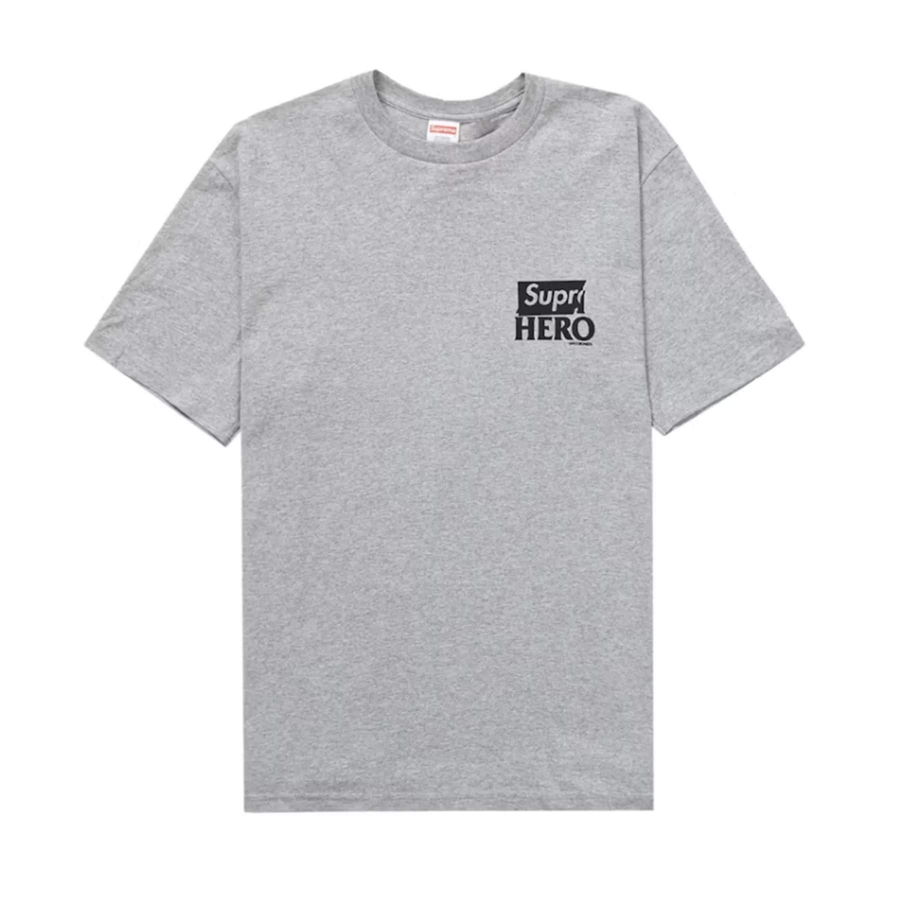 Supreme ANTIHERO Dog Tee Heather Grey [USED] - XXL (Used) - Image 2