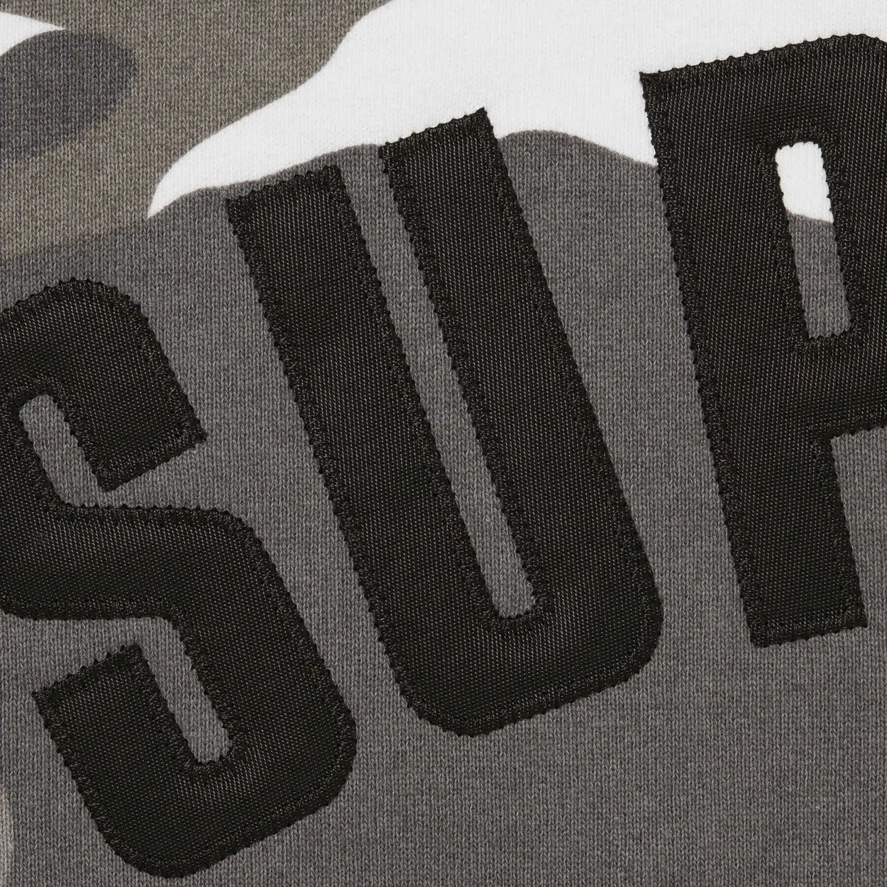 Supreme Arc Thermal Lined Zip Up Hooded Sweatshirt Snow Camo - Image 2