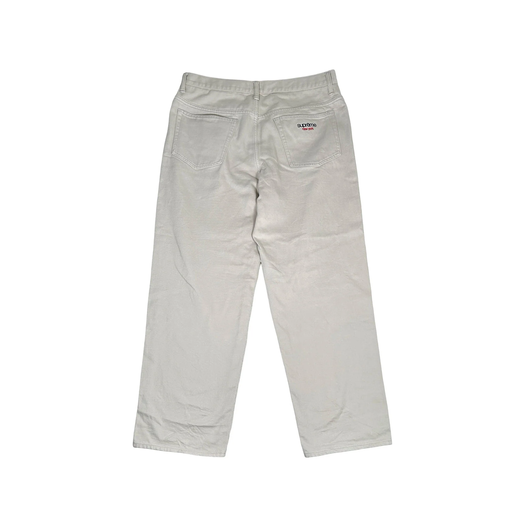 Supreme Baggy Selvedge Jean (FW25) Natural [USED] - 32 (Used) - Image 2