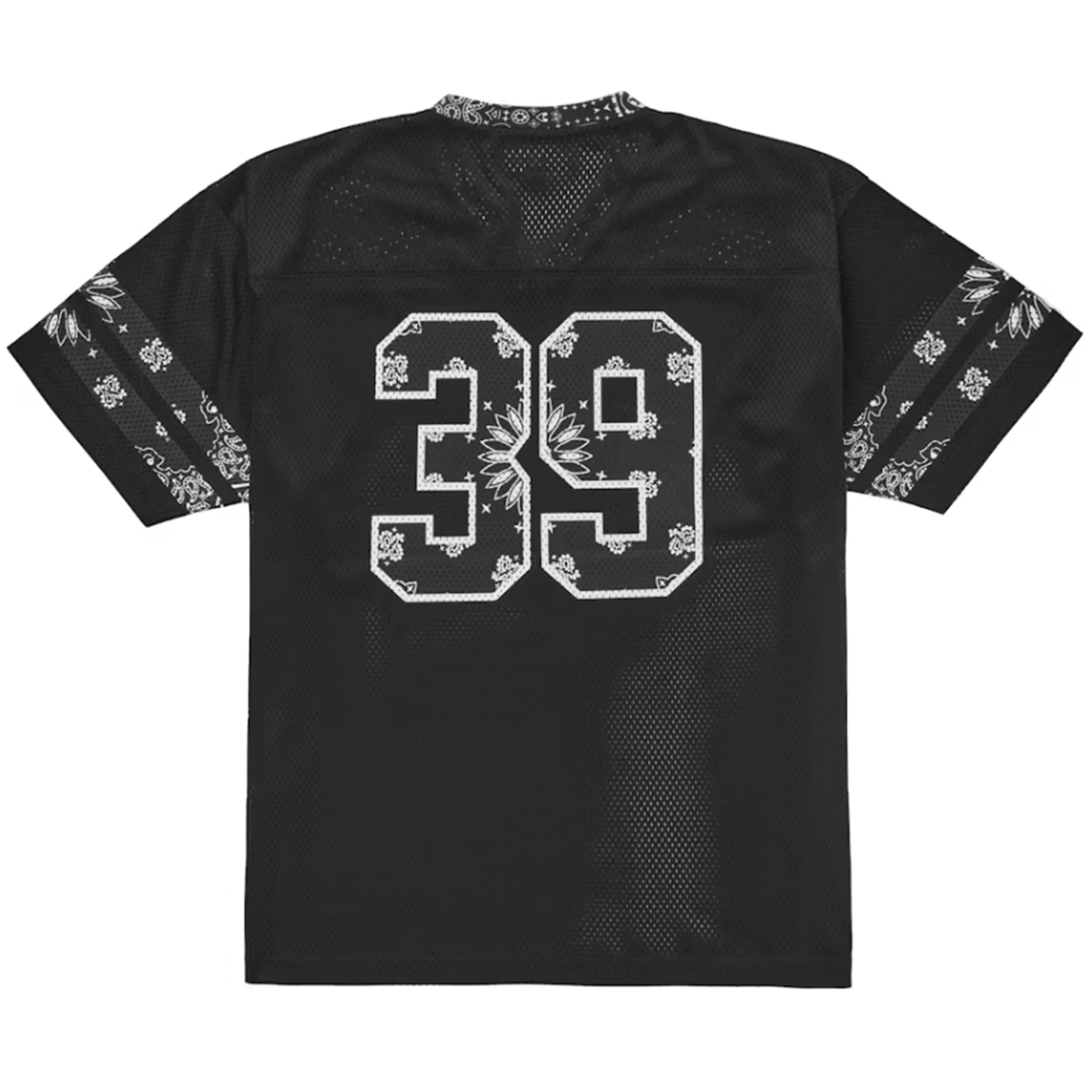 Supreme Bandana Football Jersey Black - Image 2