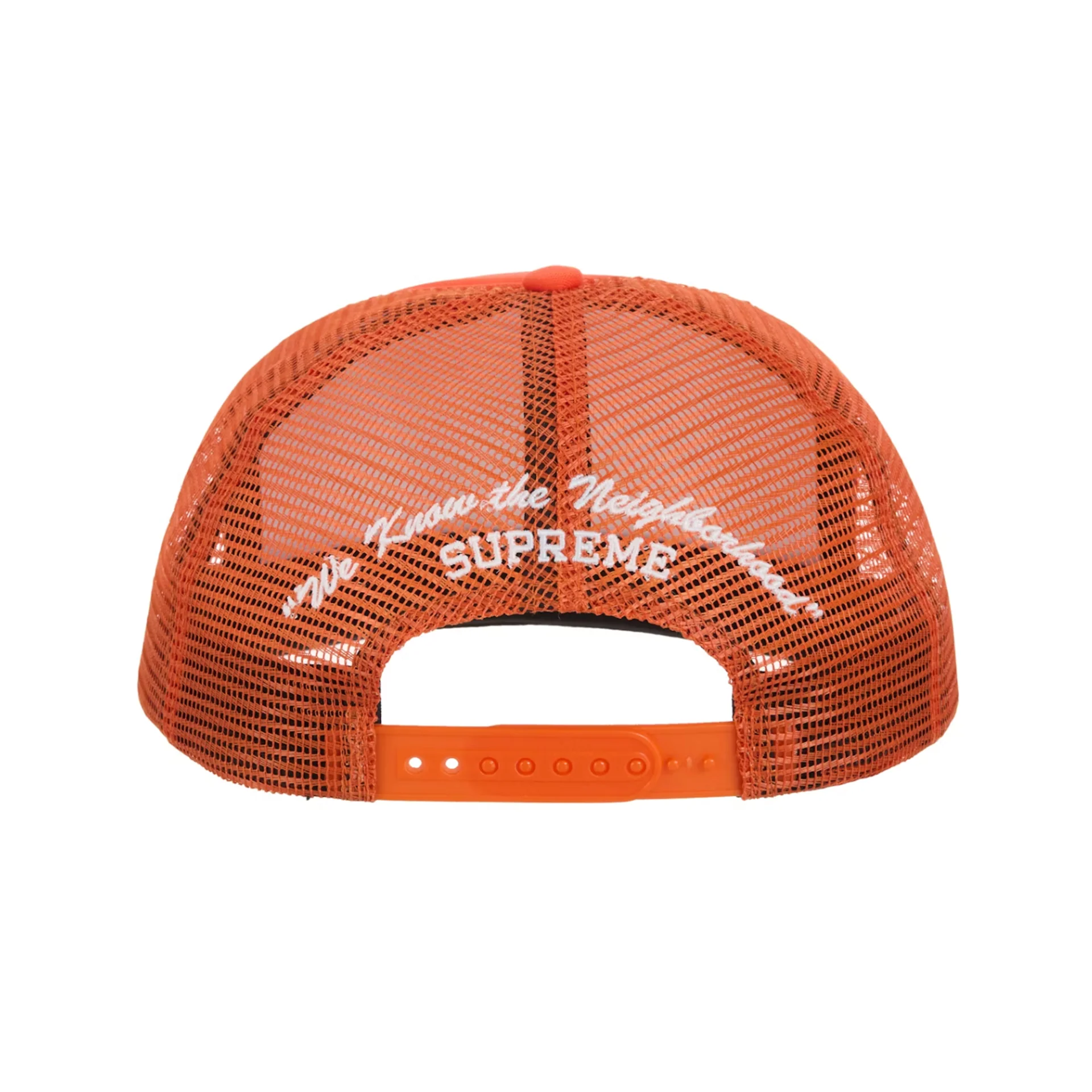 Supreme Beef Mesh Back 5-Panel Orange - Image 2