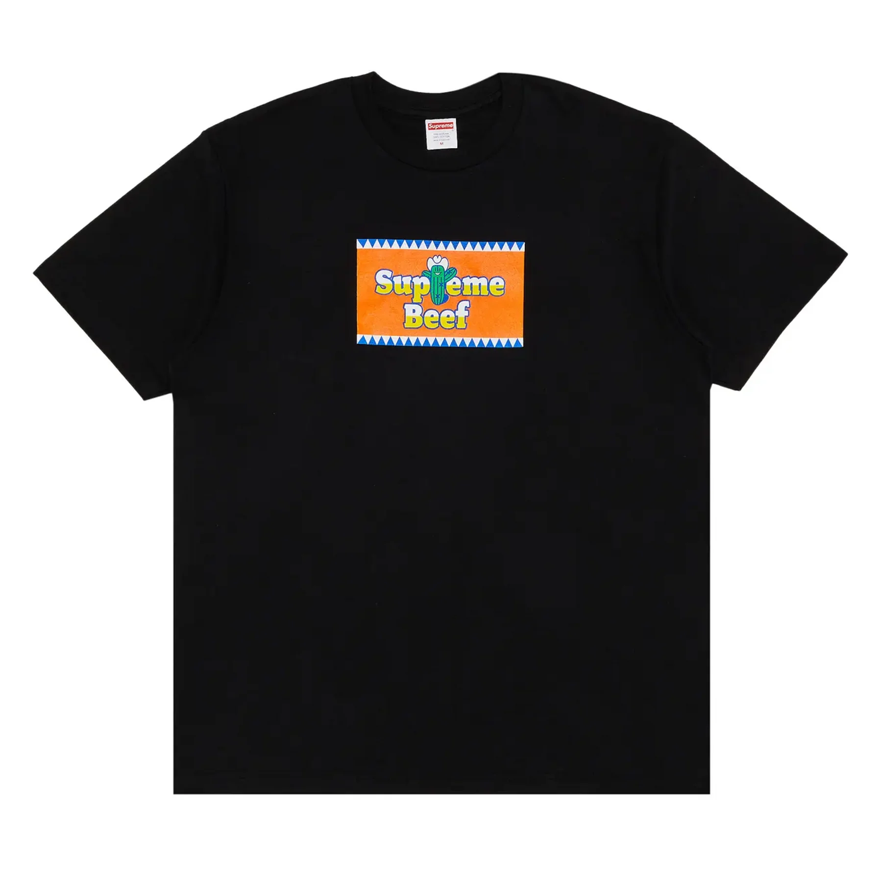 Supreme Beef Tee Black [USED] - M (Used)