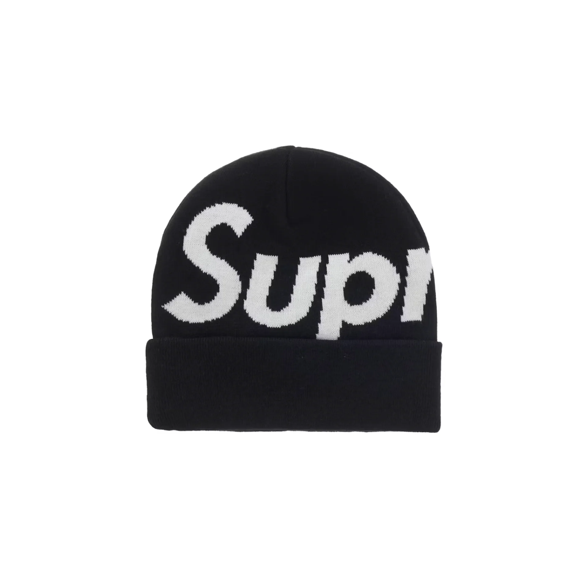 Supreme Big Logo Beanie (FW25) Black