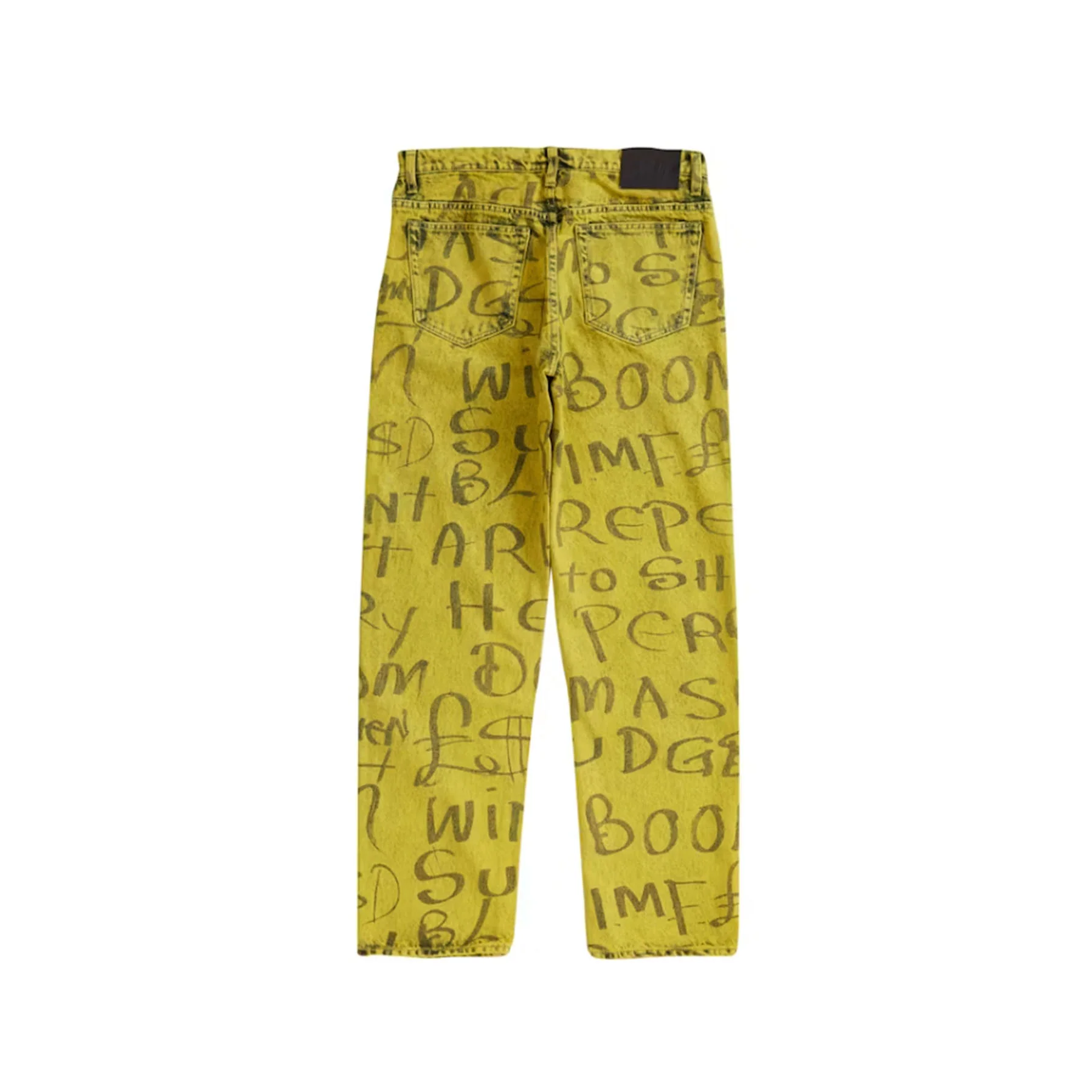 Supreme Black Ark Regular Jean Fluorescent Yellow - Image 2