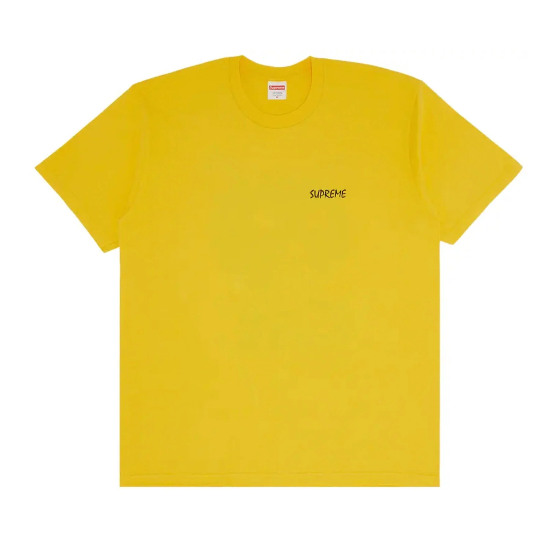 Supreme Black Cat Tee Yellow [USED] - XXL (Used)