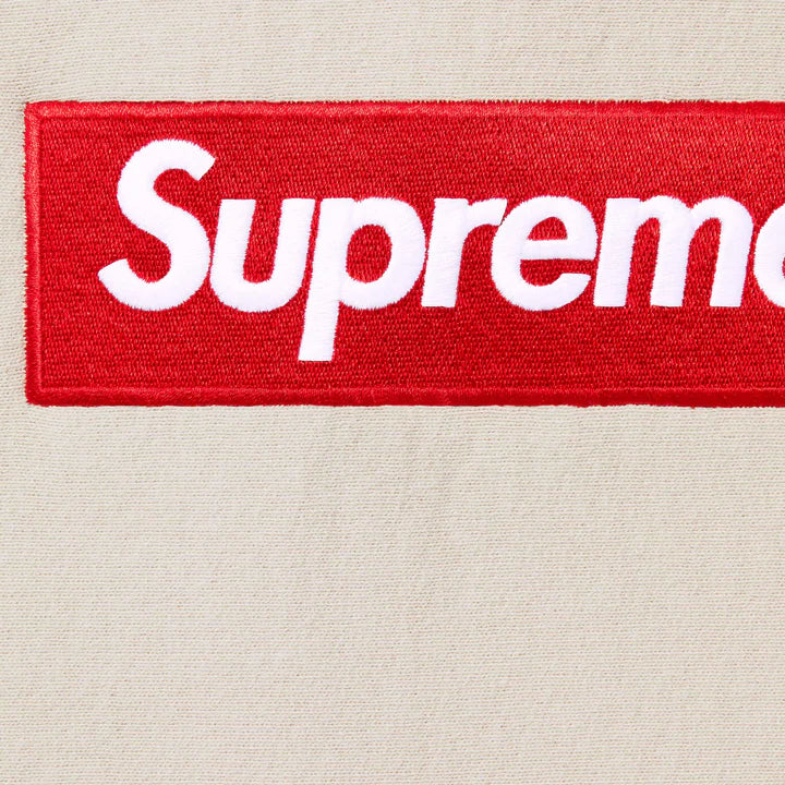 Supreme Box Logo Hooded Sweatshirt FW24 Stone [USED] - M (Used) - Image 2