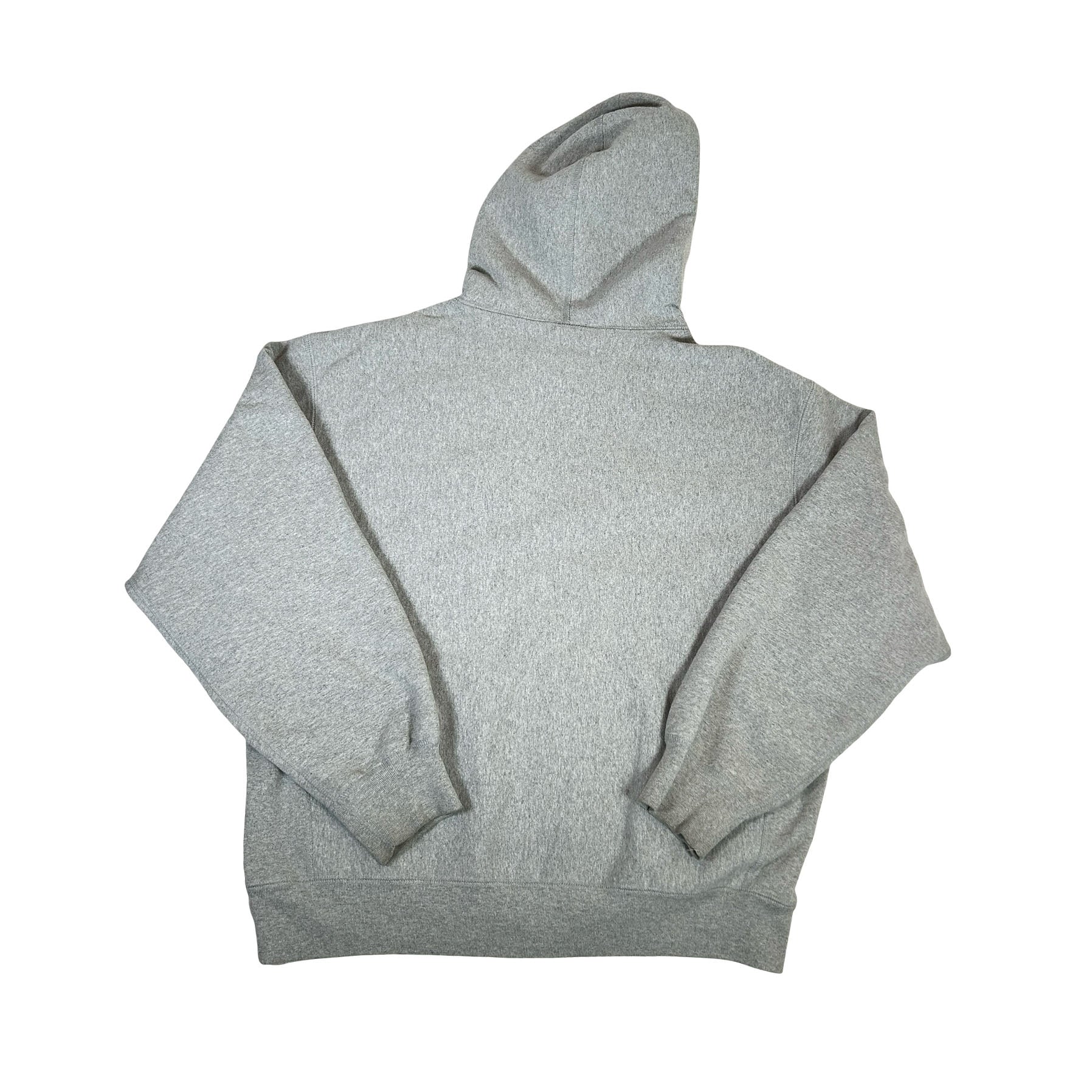 Supreme Box Logo Hooded Sweatshirt Sweatshirt (FW24) Heather Grey [USED] - M (Used) - Image 2