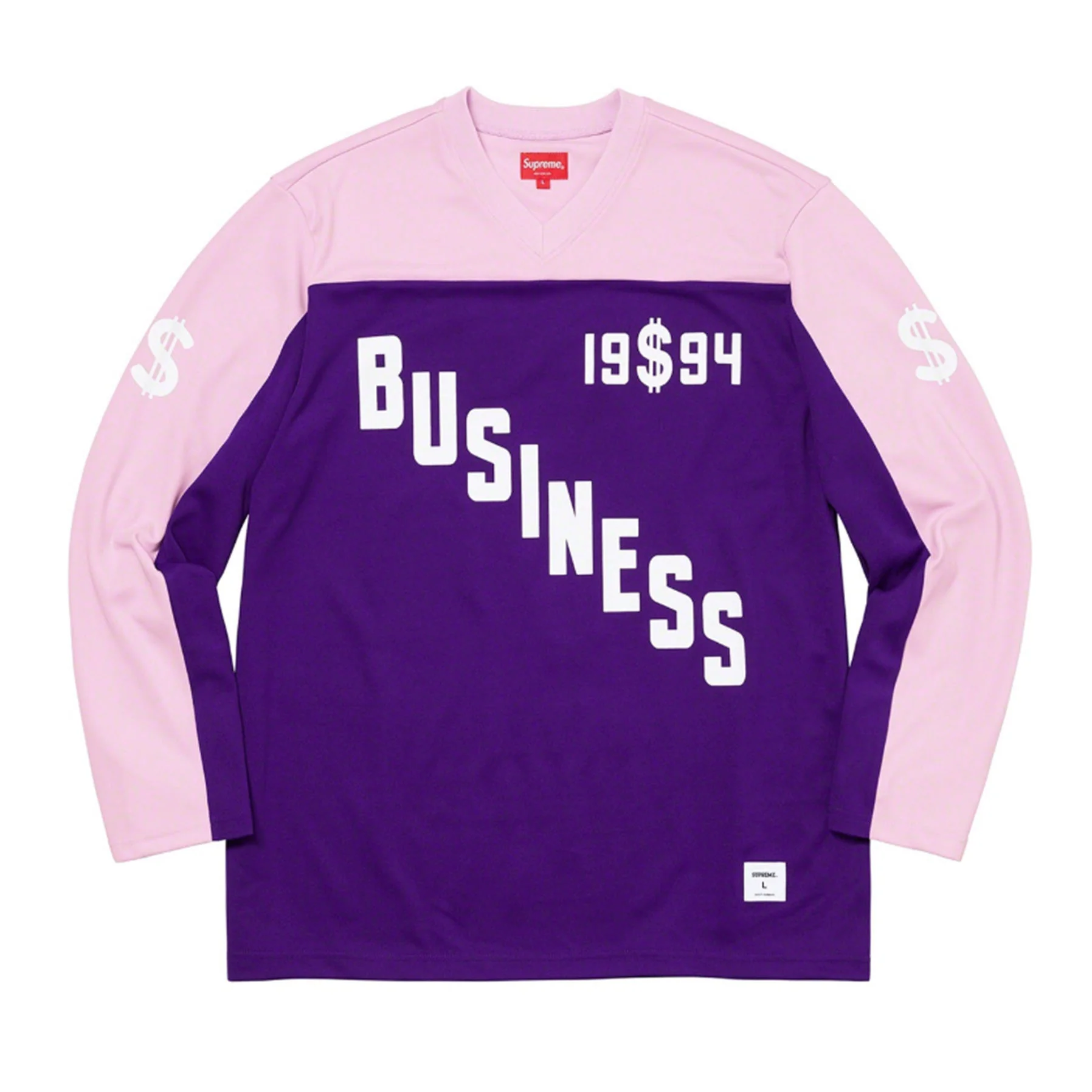 Supreme Business Hockey Jersey Purple [USED] - M (Used)