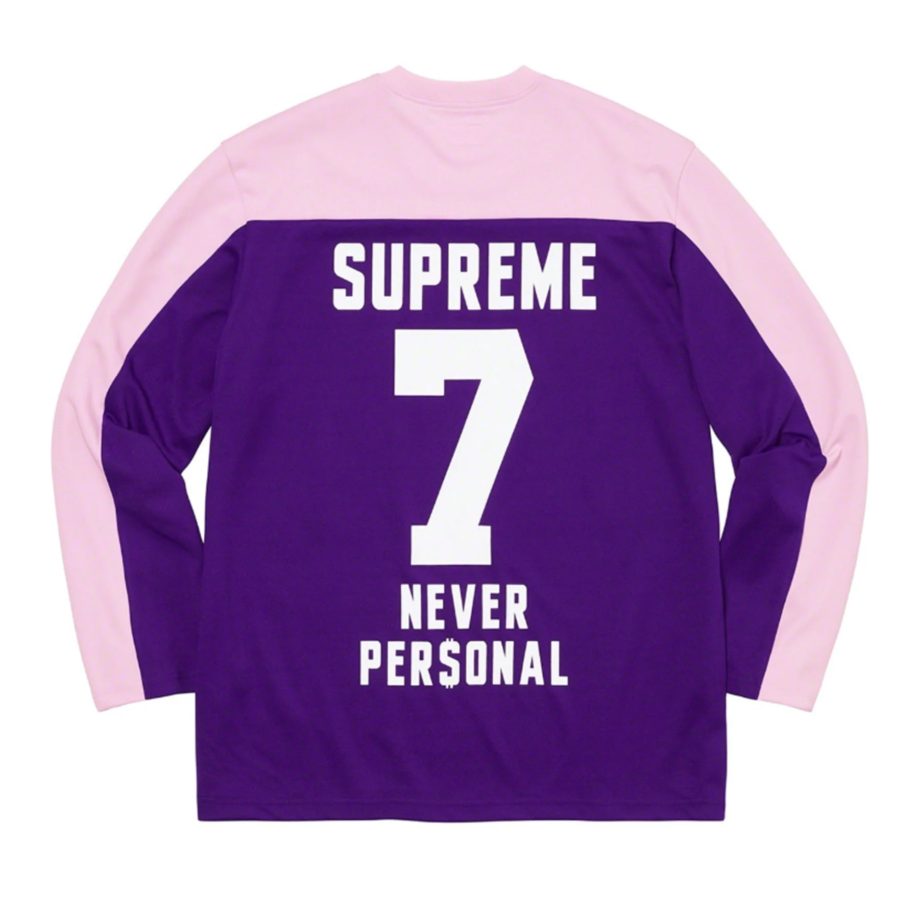 Supreme Business Hockey Jersey Purple [USED] - M (Used) - Image 2