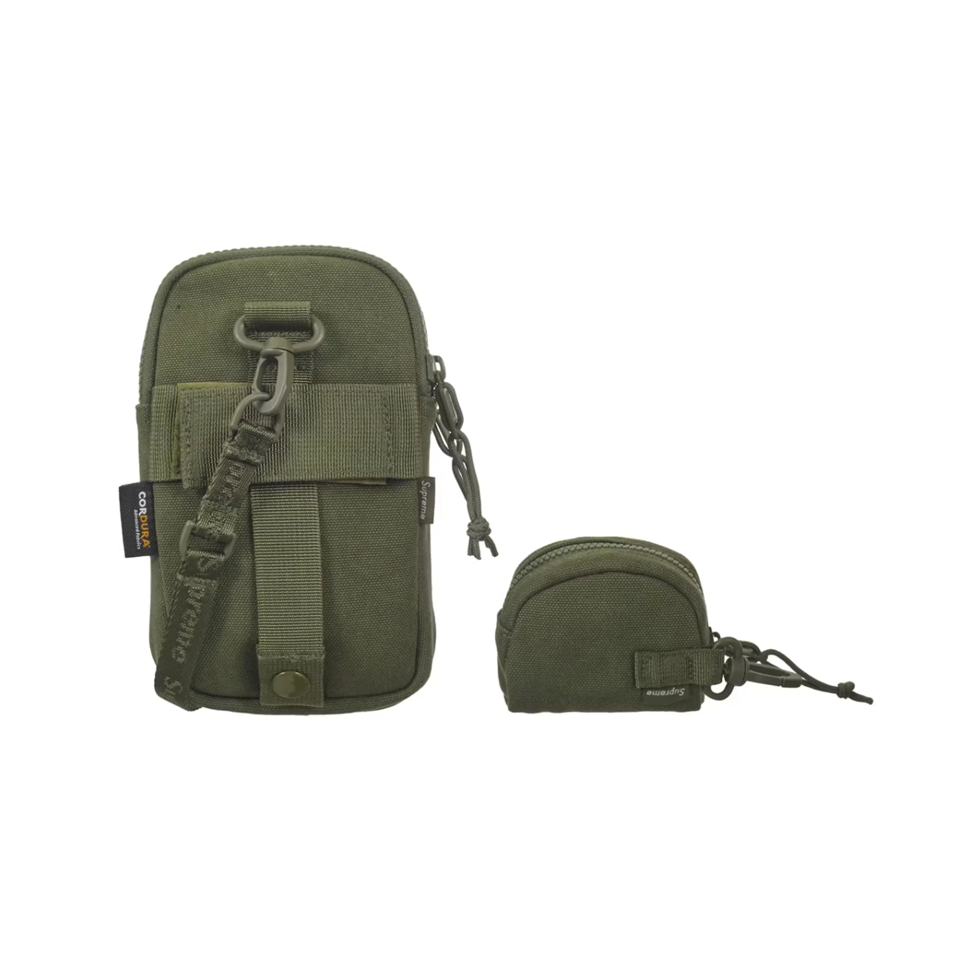 Supreme Camera Bag + Mini Pouch Olive (SS25) - Image 2