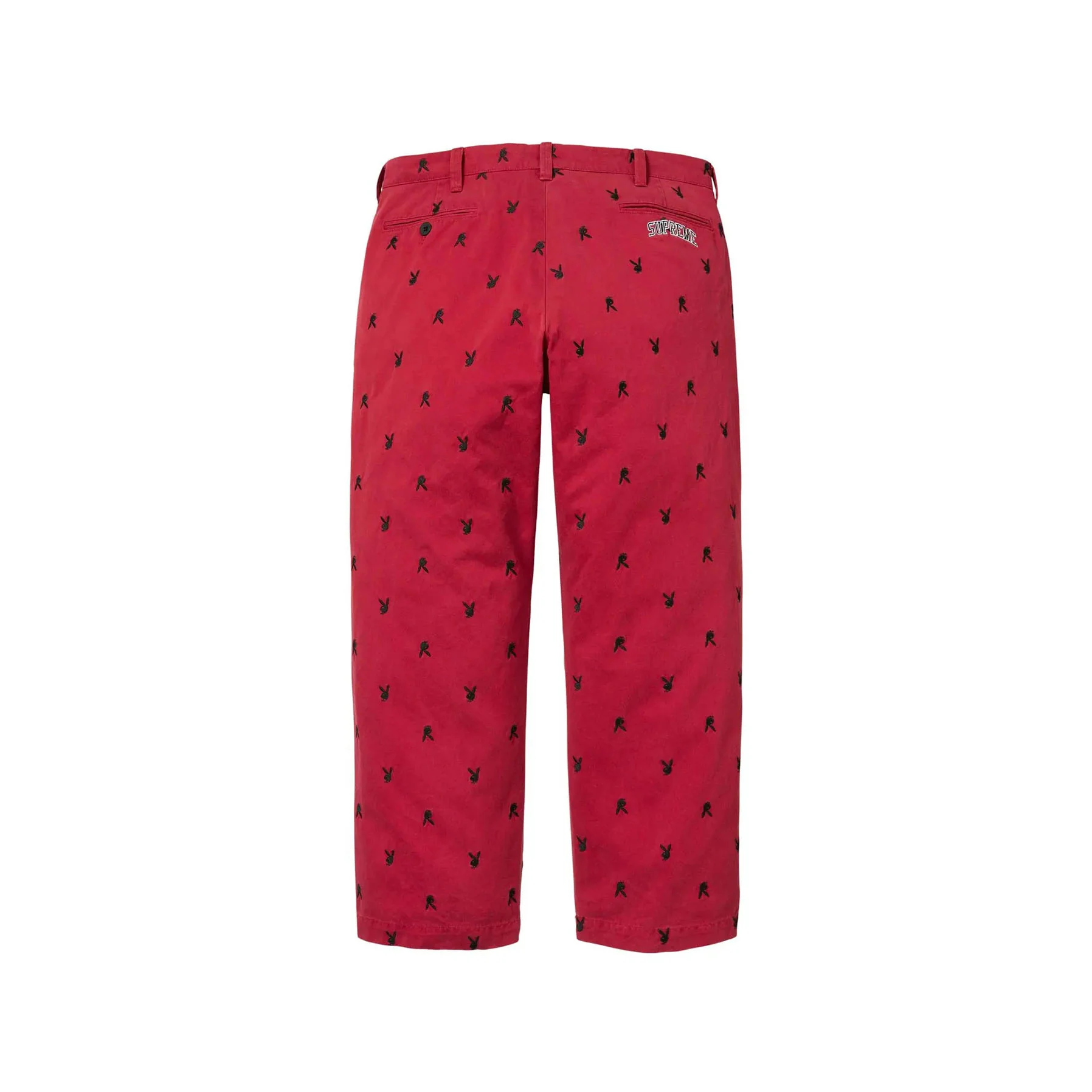 Supreme Chino Pant (SS26) Red Playboy - Image 2