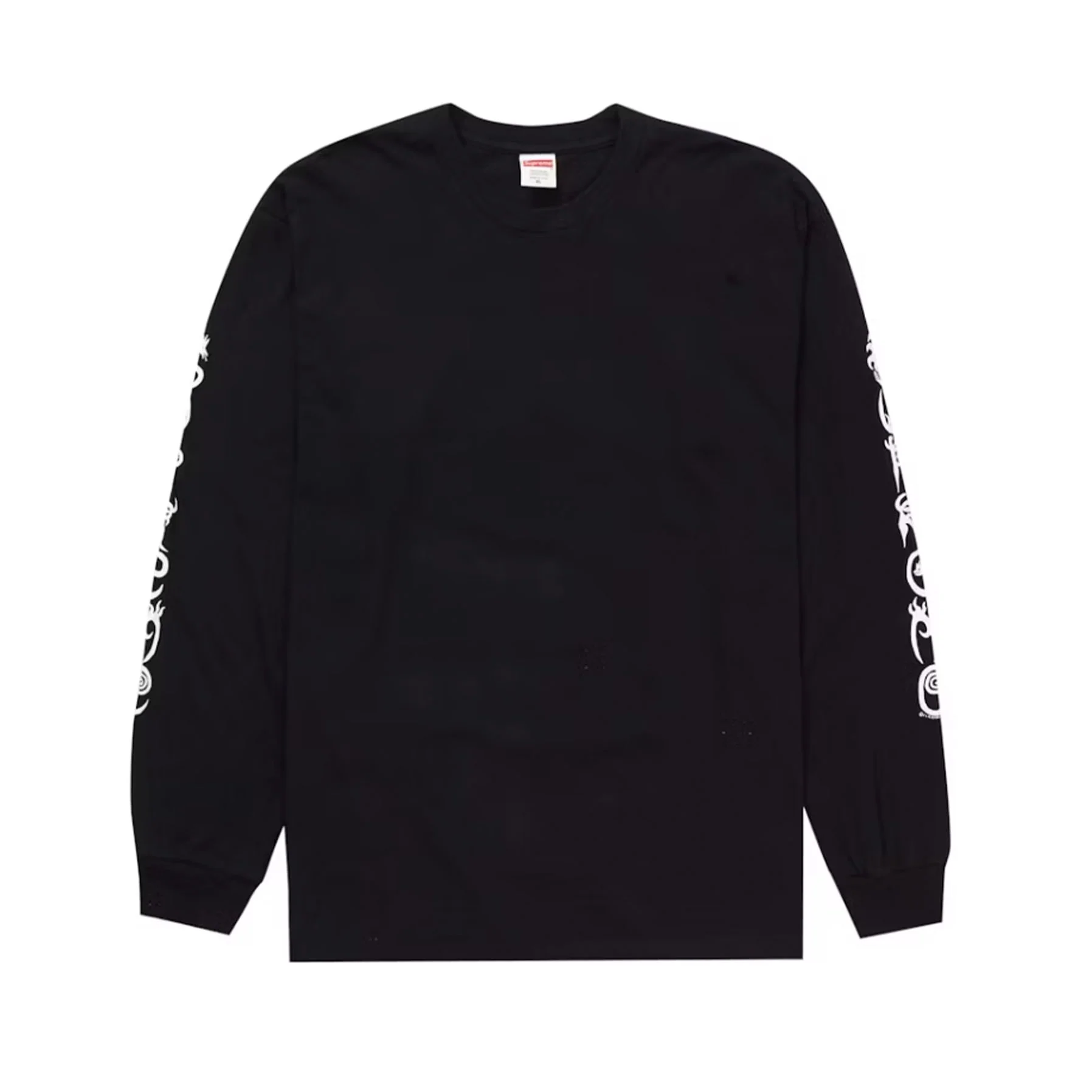 Supreme Clayton Patterson L/S Tee Black [USED] - M (Used) - Image 2