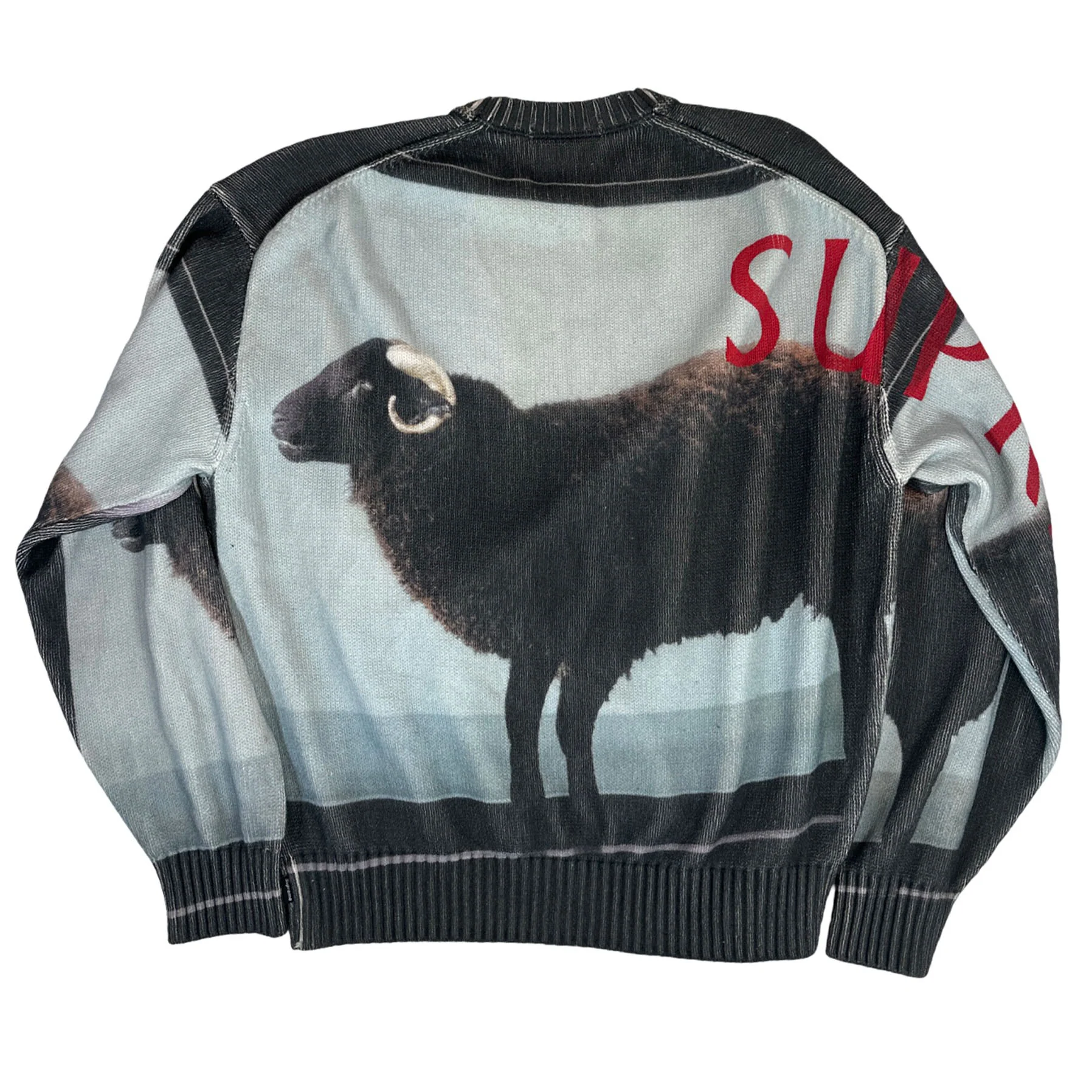 Supreme Damien Hirst Sweater Black [USED] - S (Used) - Image 2