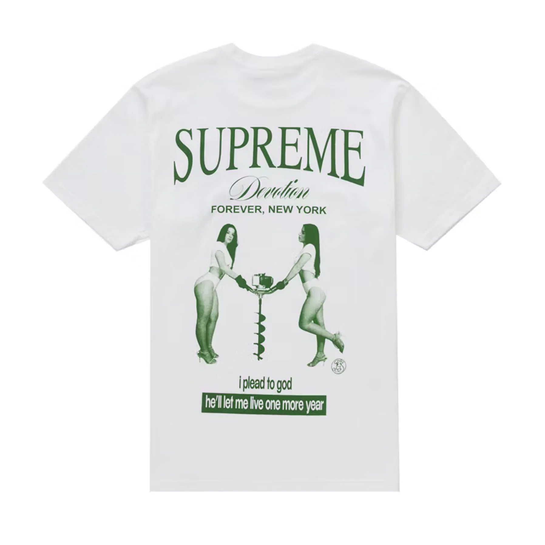 Supreme Devotion Tee White
