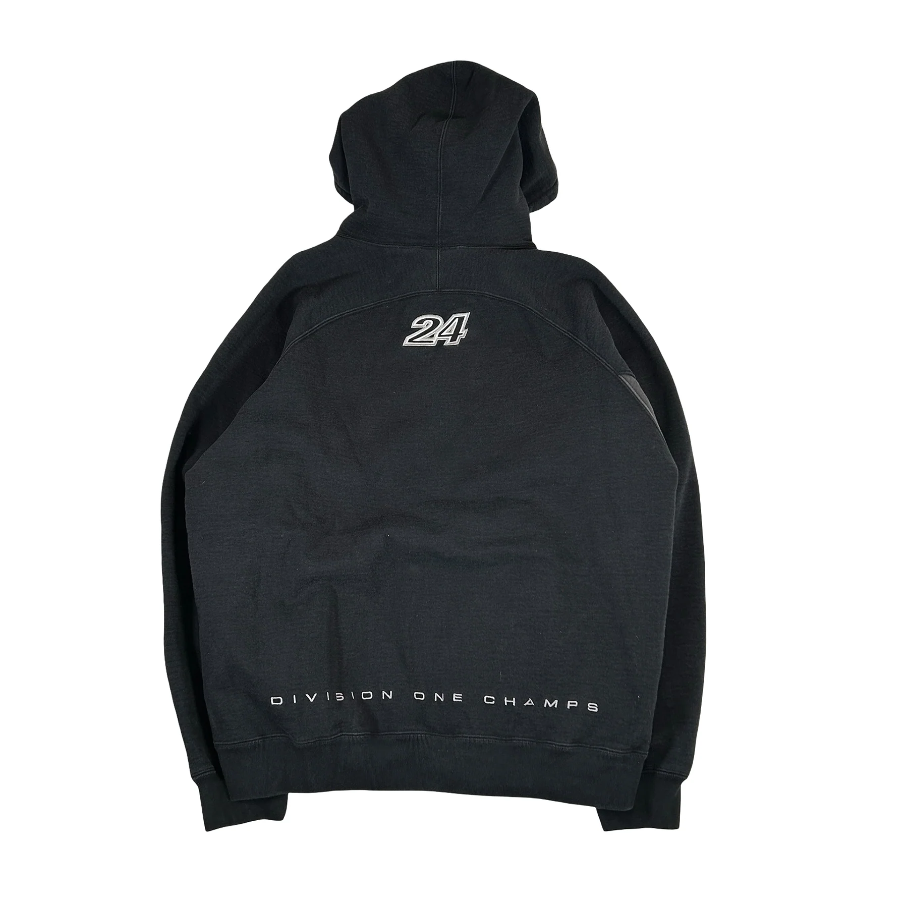 Supreme Division Hooded Sweatshirt Black [USED] - L (Used) - Image 2