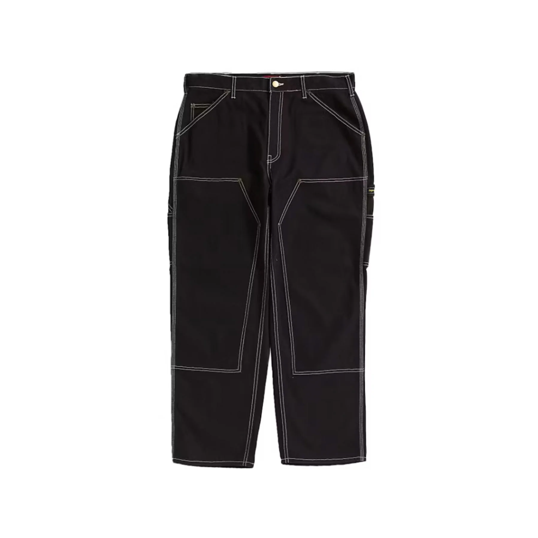 Supreme Double Knee Canvas Painter Pant Black [USED] - 36 (Used)