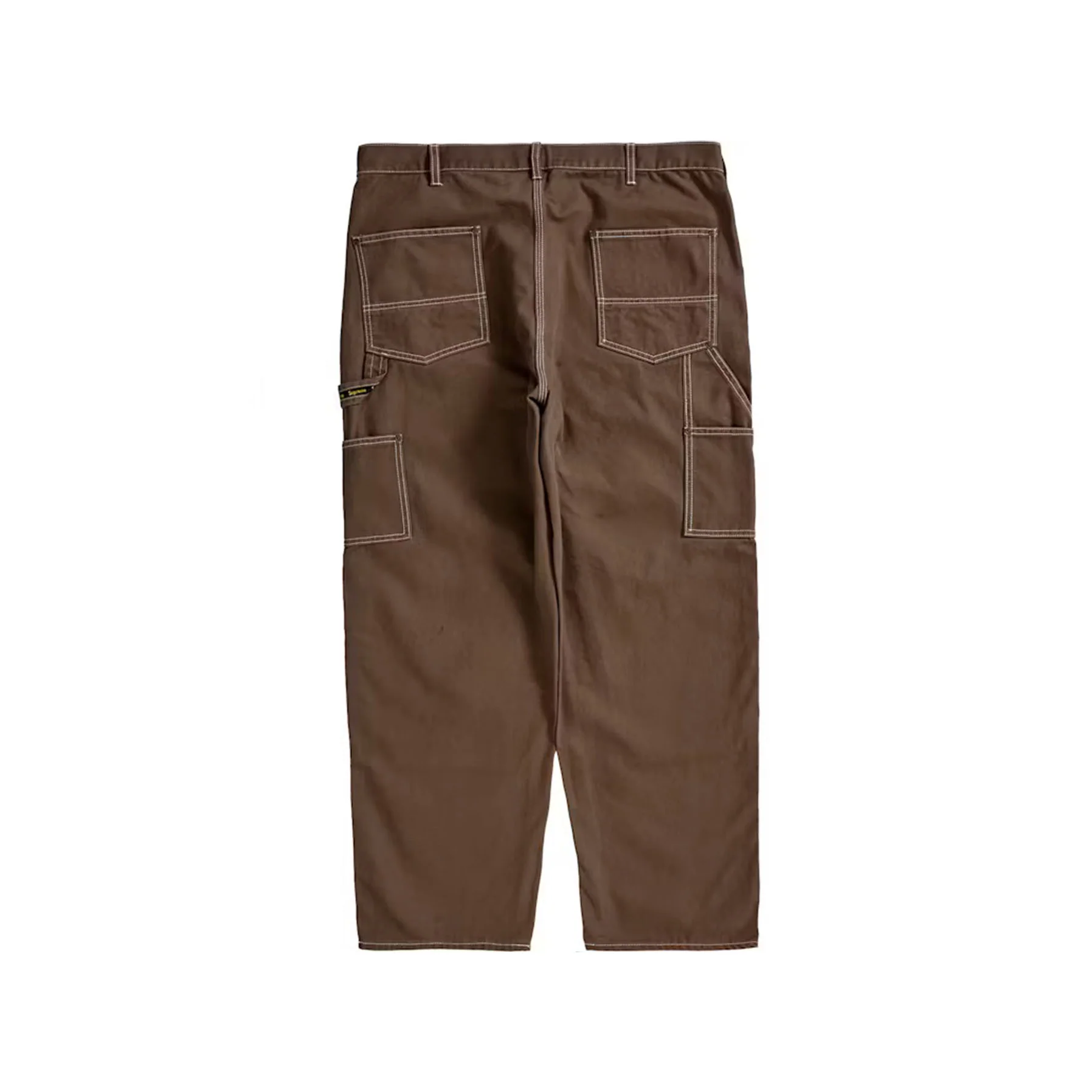 Supreme Double Knee Canvas Painter Pant Brown [USED] - 32 (Used) - Image 2