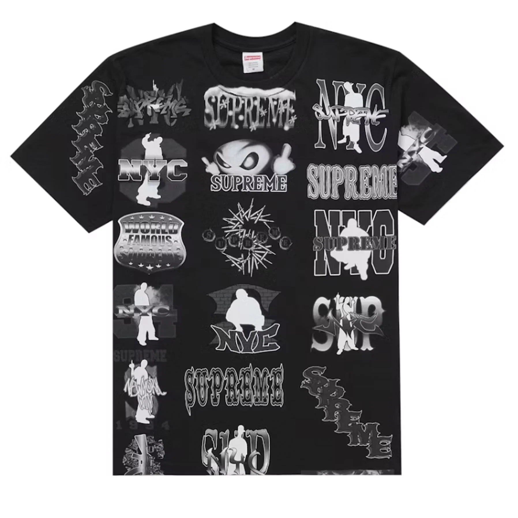 Supreme Flash Tee Black