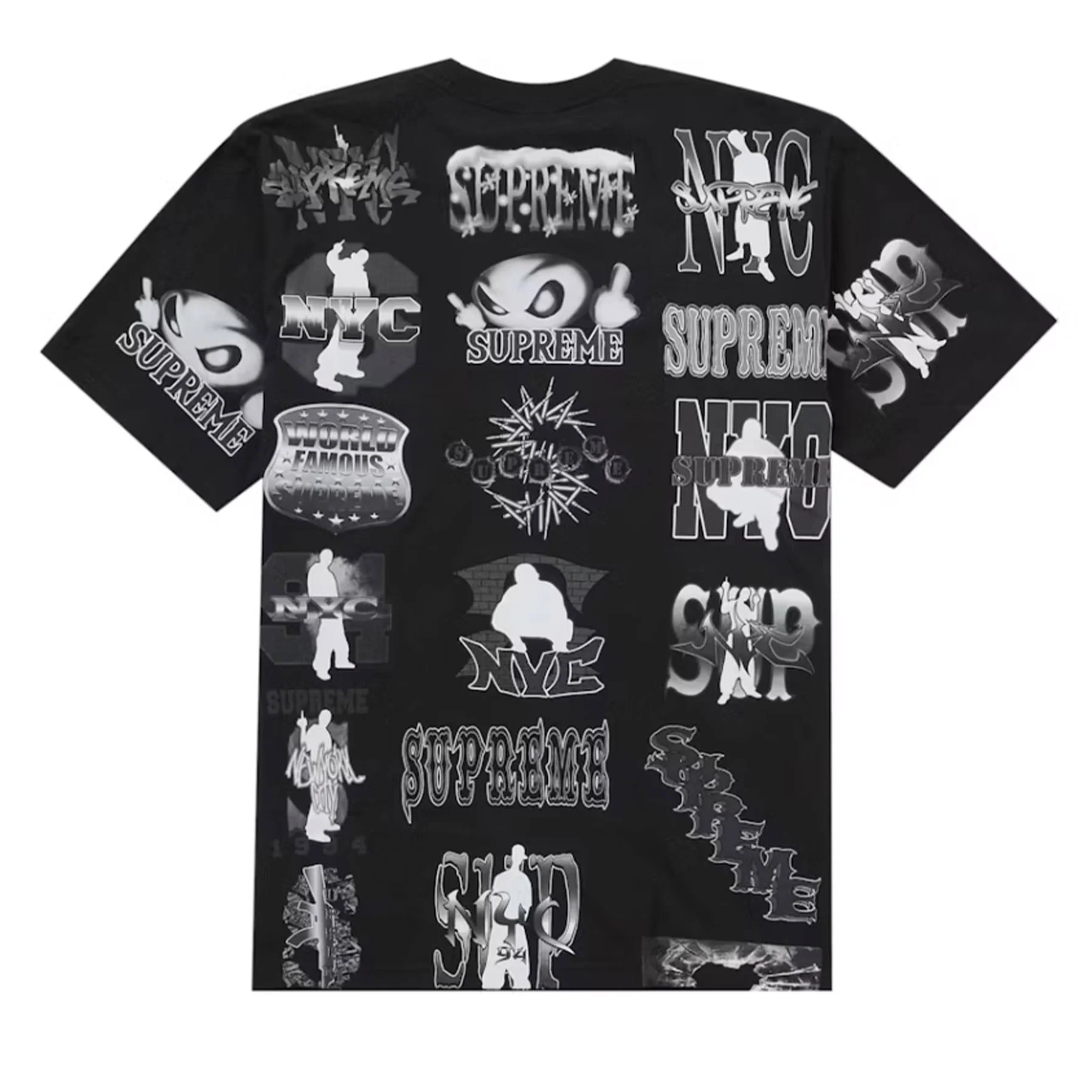 Supreme Flash Tee Black - Image 2