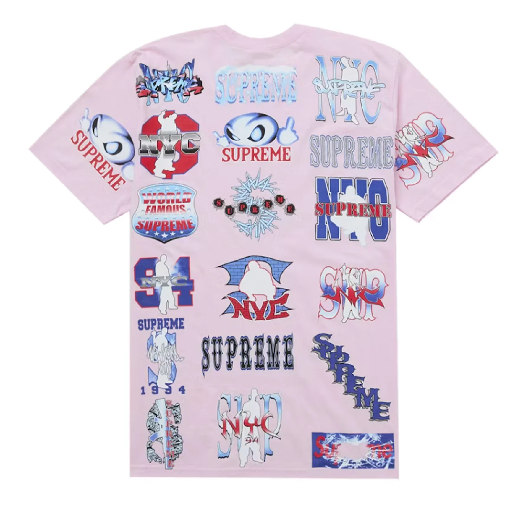 Supreme Flash Tee Light Pink - Image 2