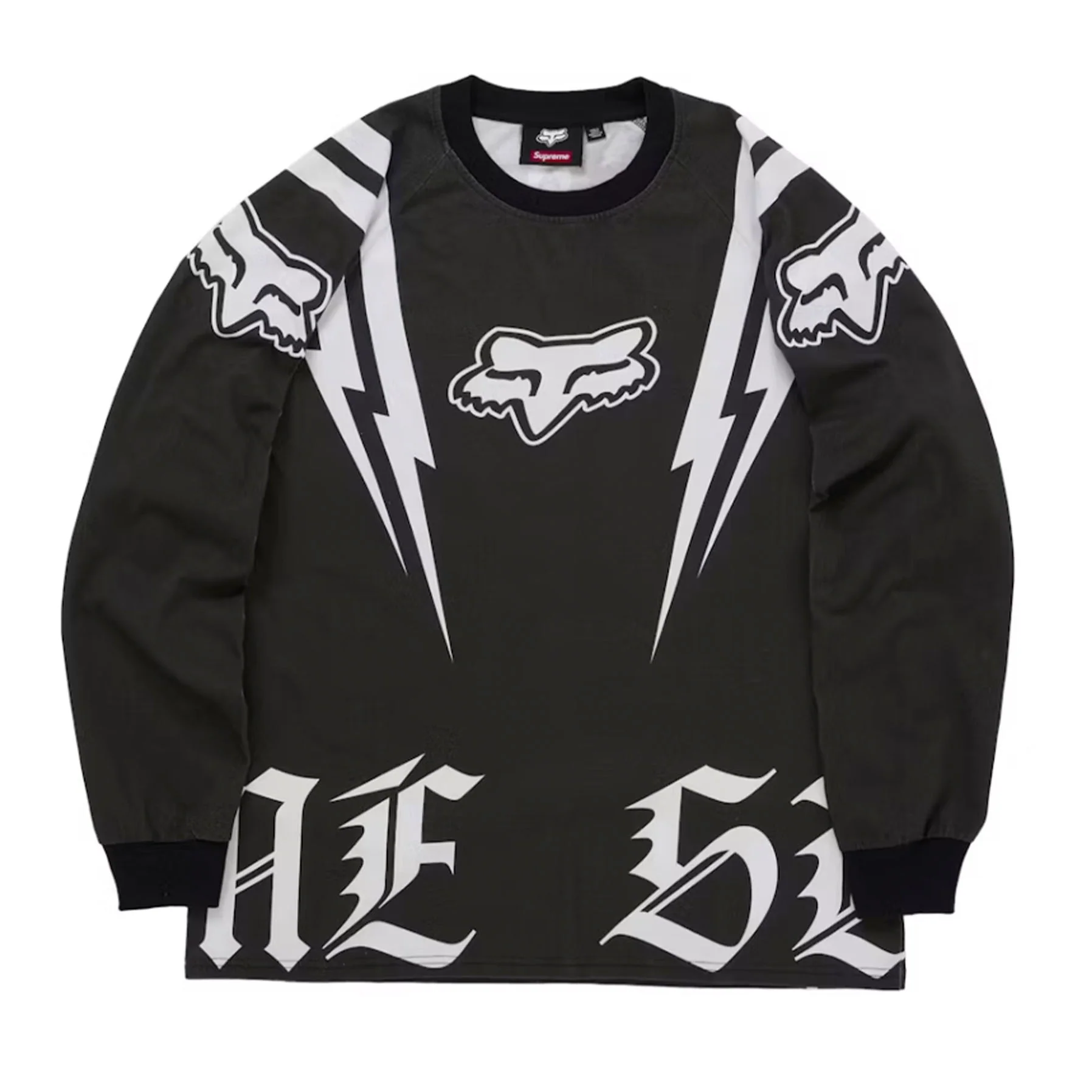 Supreme Fox Racing L/S Top Black
