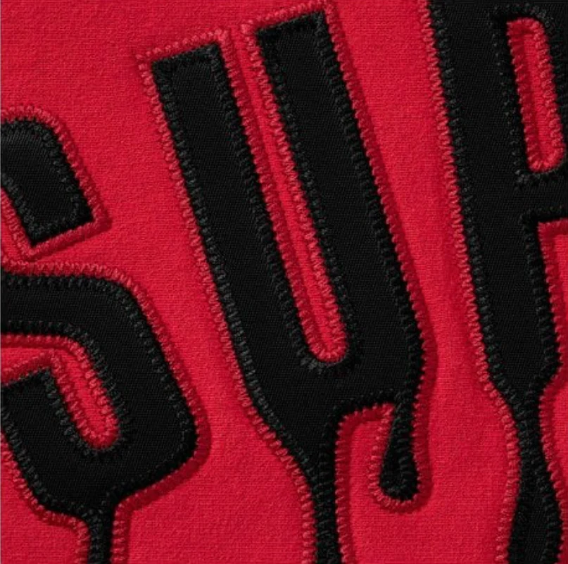 Supreme Ghostface Arc Hooded Sweatshirt Red - Image 2