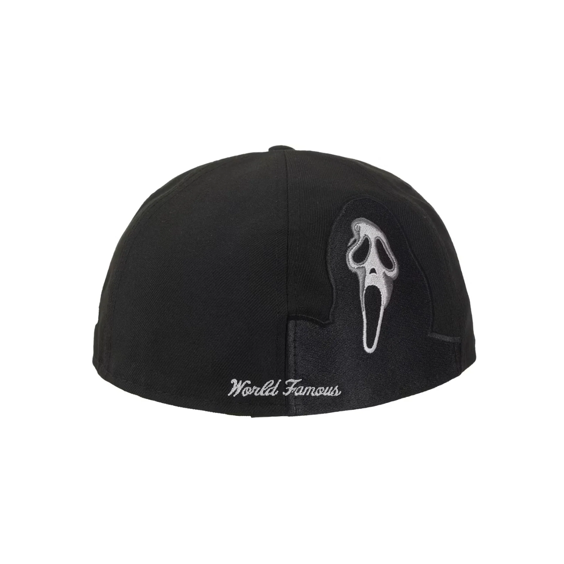 Supreme Ghostface Box Logo New Era 59Fifty Cap Black - Image 2