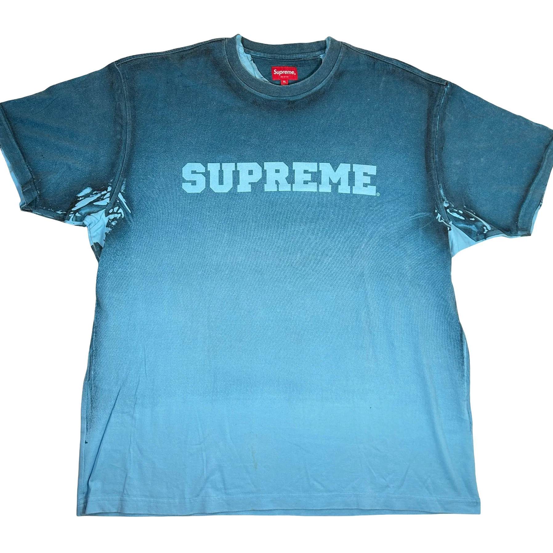 Supreme Gradient S/S Top Blue [USED] - XL (Used)