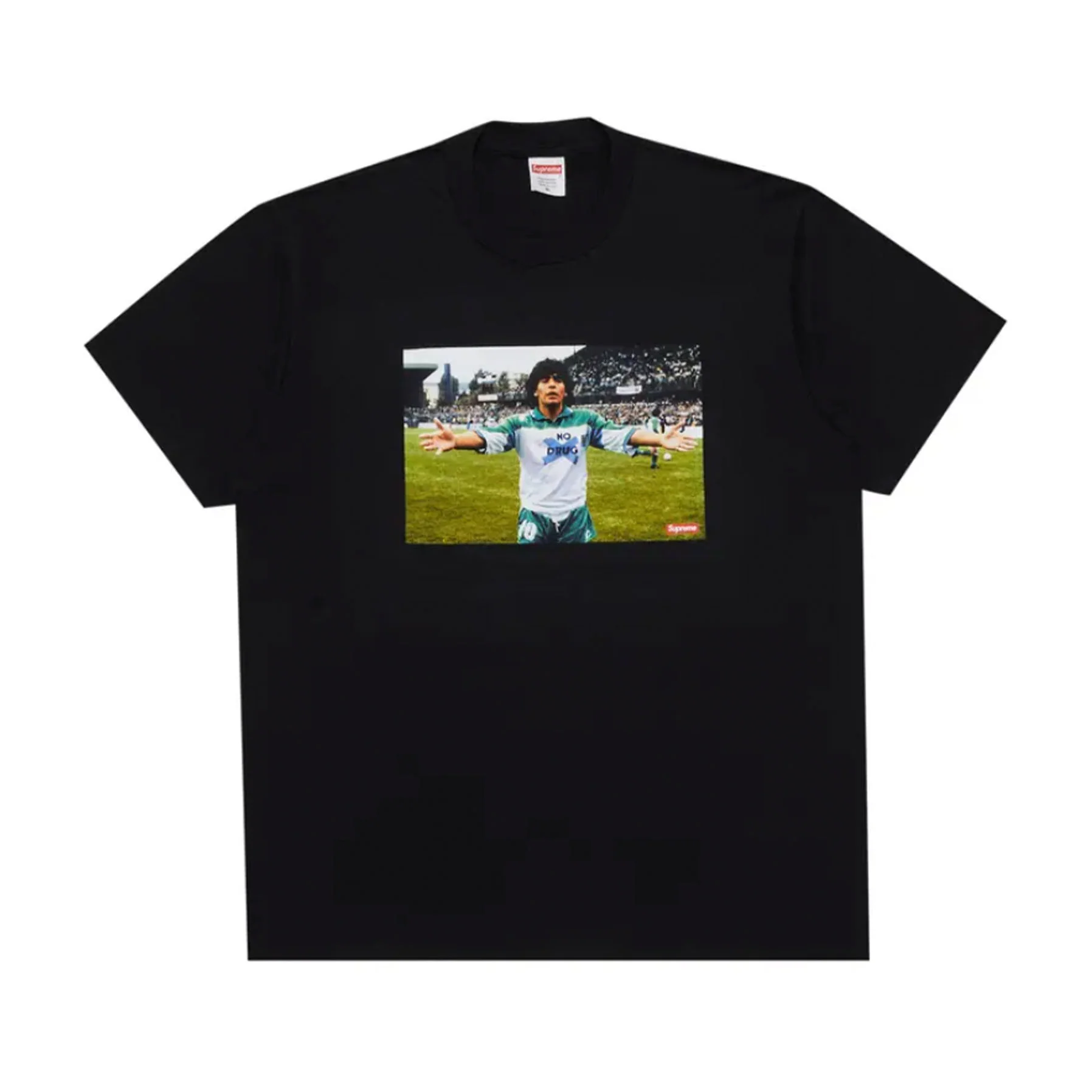 Supreme Maradona Tee Black [USED] - M (Used)