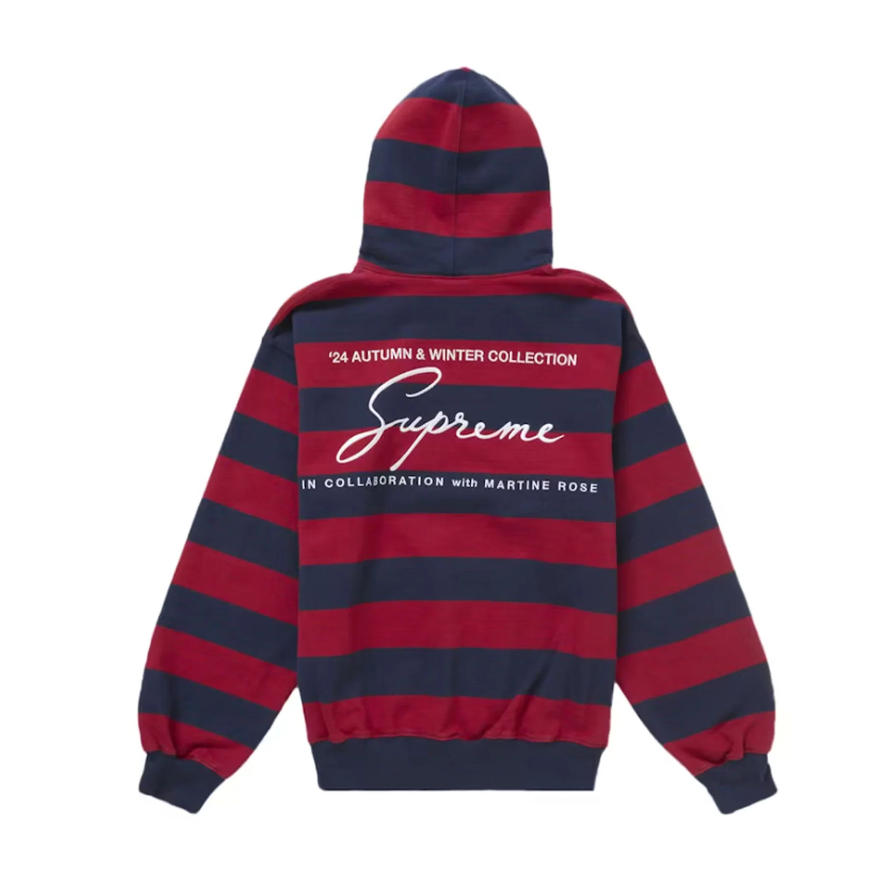 Supreme Martine Rose Hooded Sweatshirt Stripe