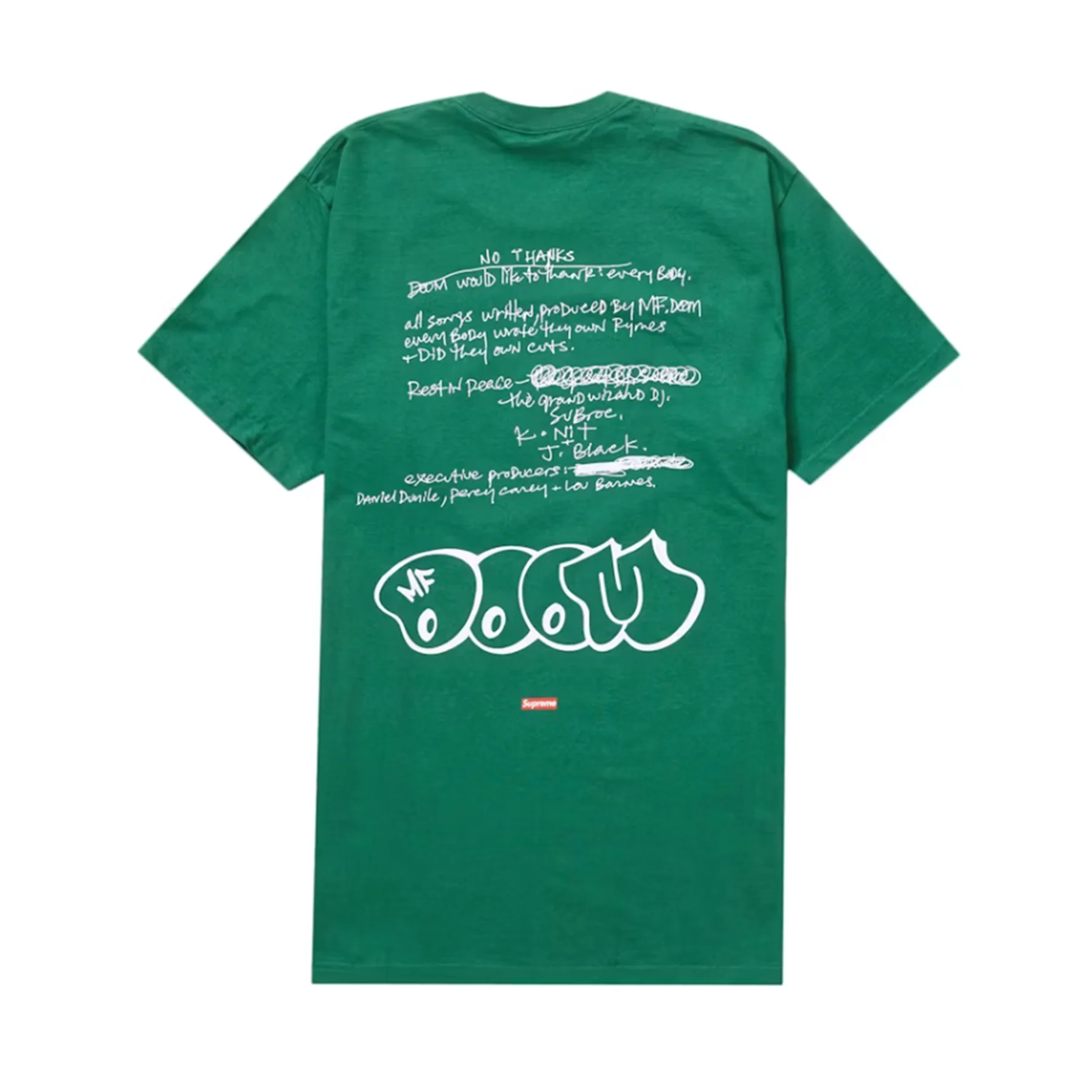 Supreme MF DOOM Tee Light Pine - Image 2