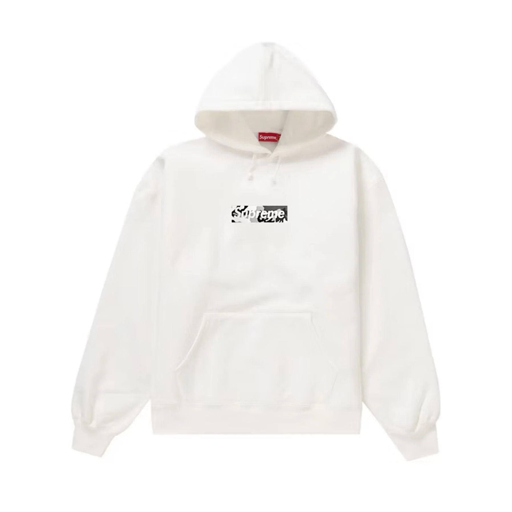 Supreme Miami Box Logo Sweatshirt White