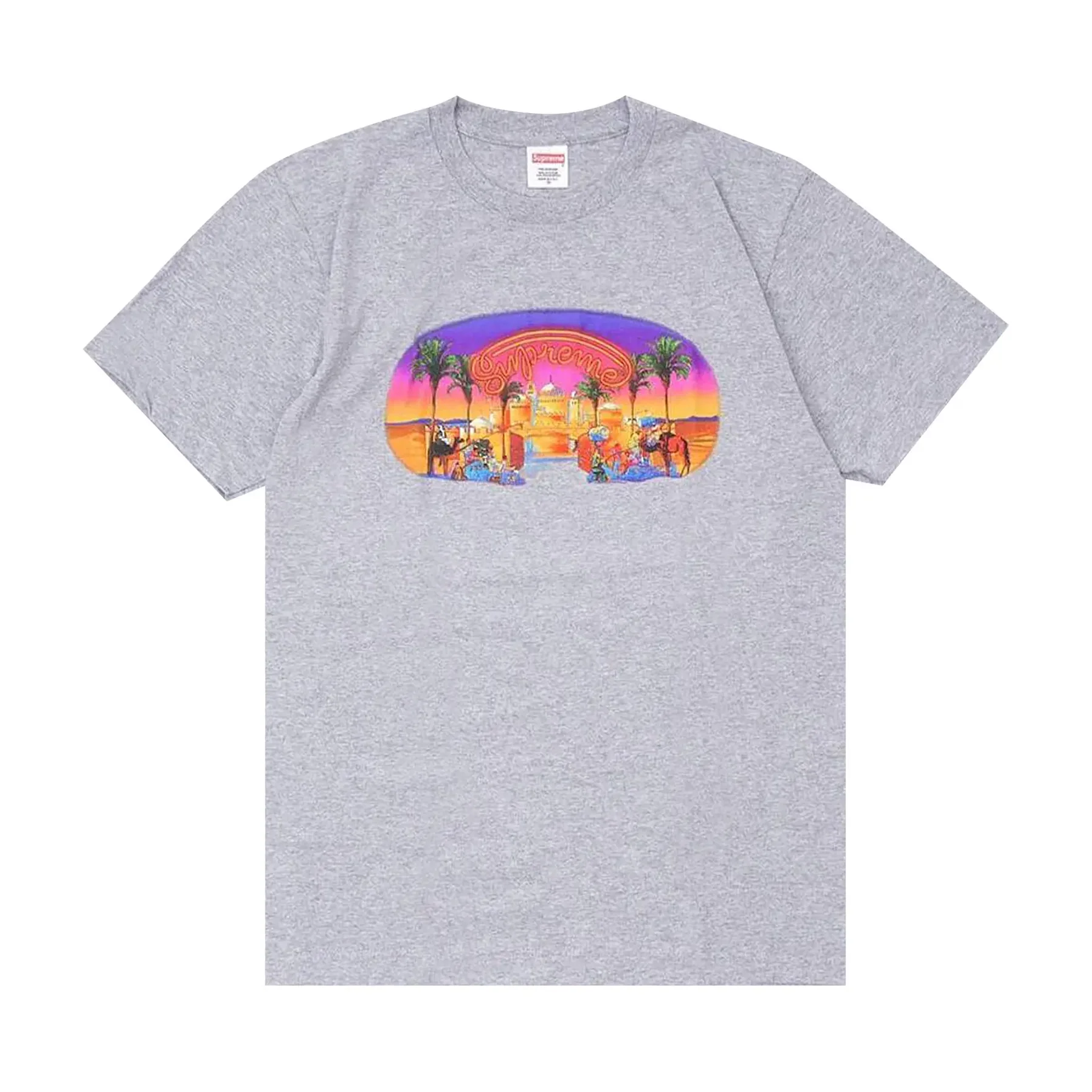 Supreme Mirage Tee Heather Grey [USED] - M (Used)