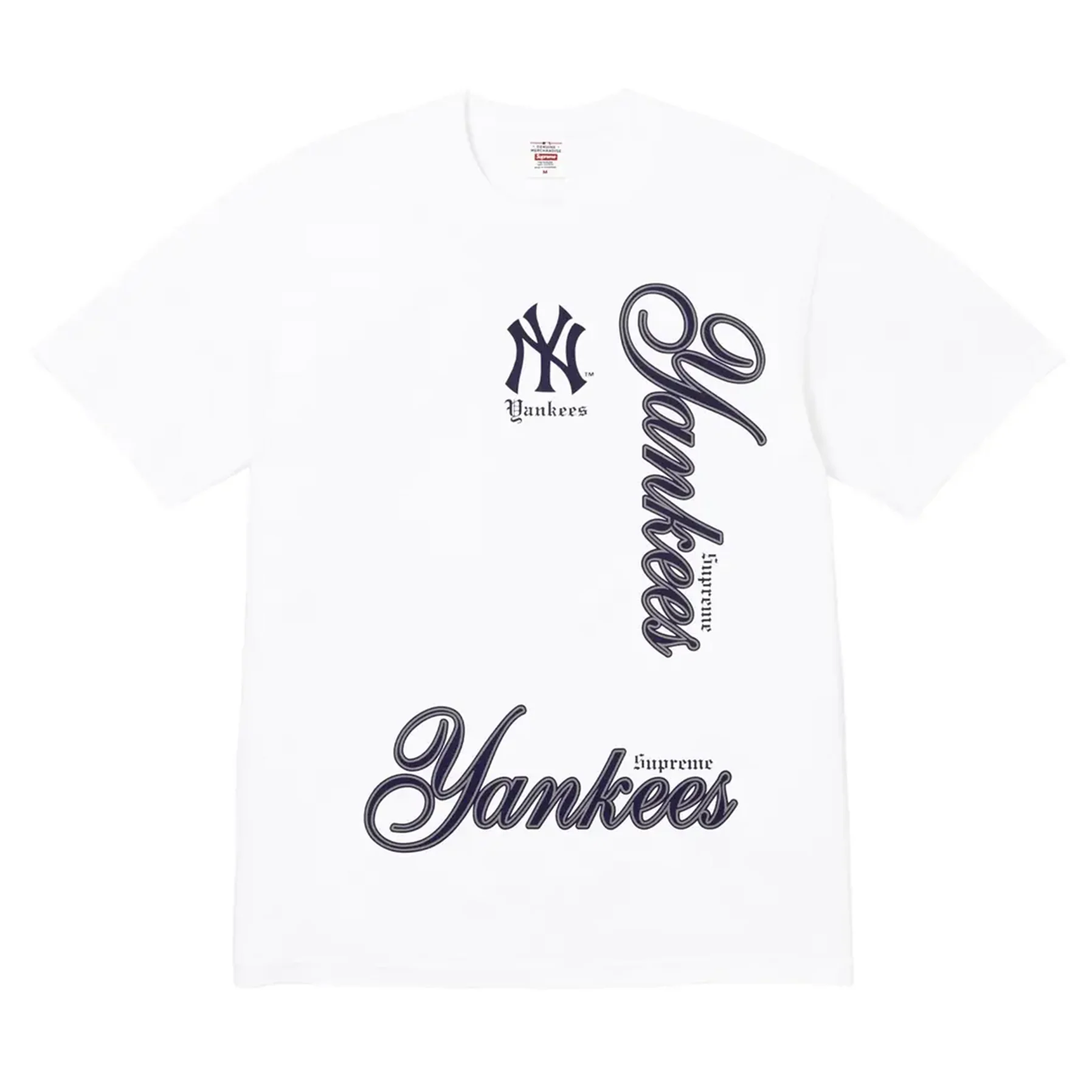 Supreme MLB Teams NY Tee White