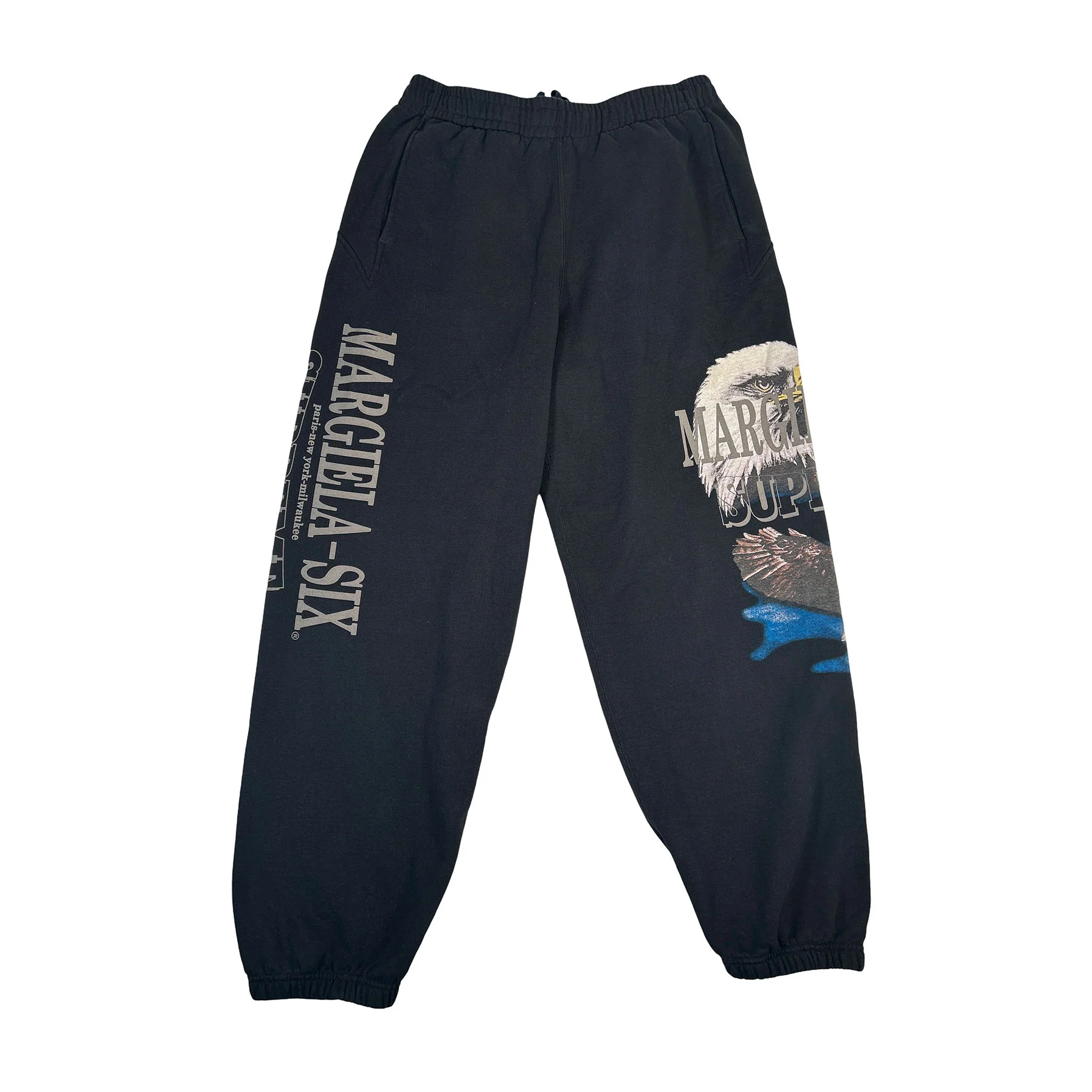 Supreme MM6 Maison Margiela Eagle Sweatpant Black [USED] - M (Used)