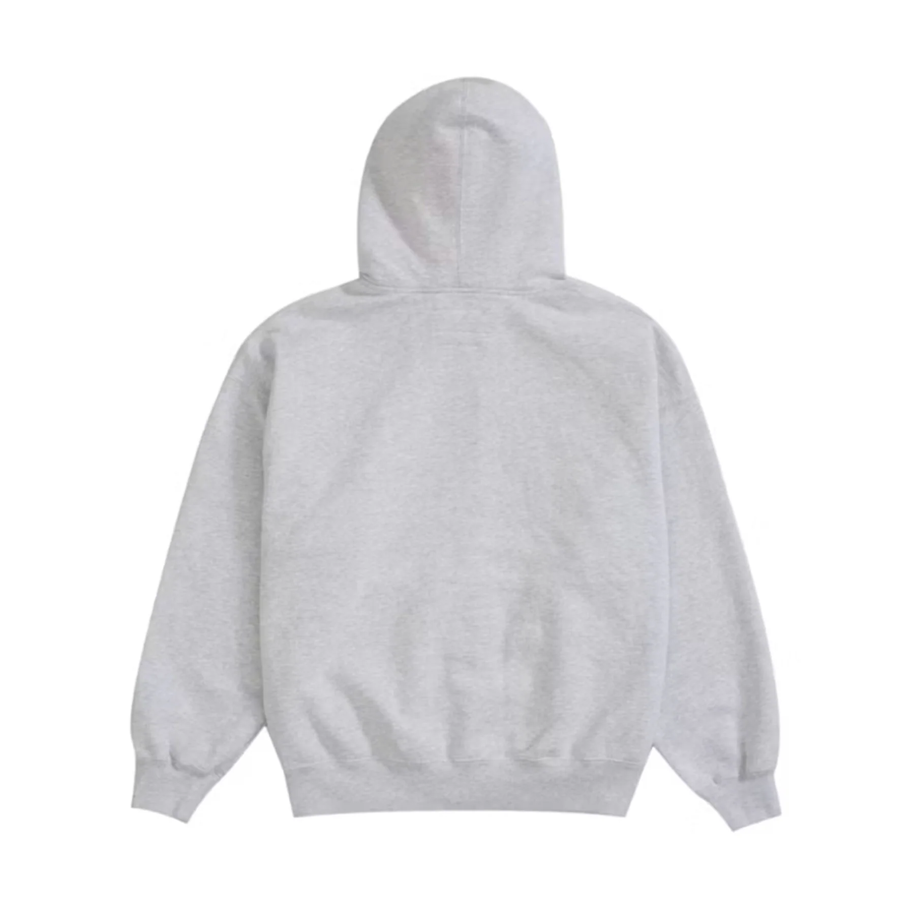 Supreme MM6 Maison Margiela Zip Up Hooded Sweatshirt Ash Grey - Image 2