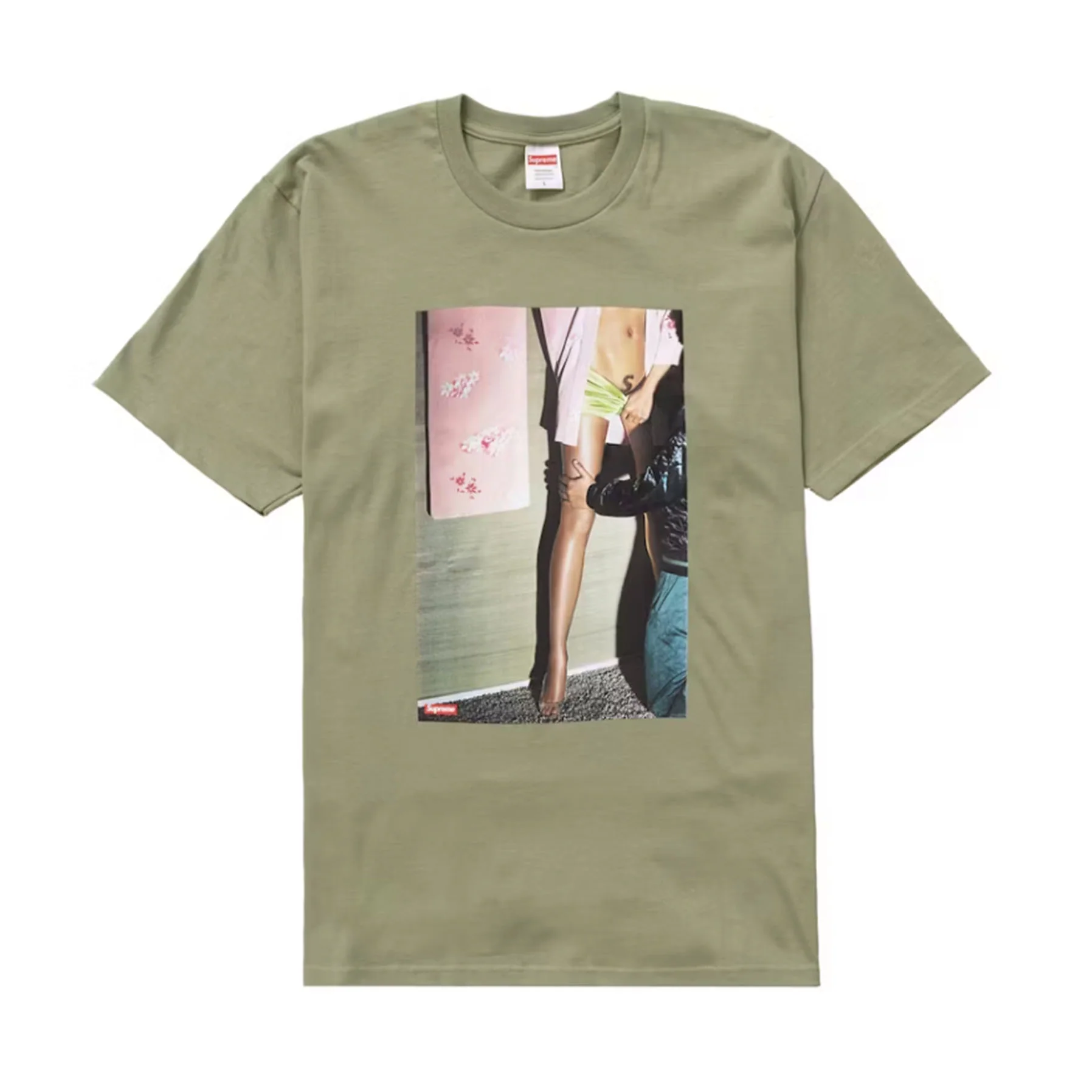 Supreme Model Tee Light Olive [USED] - L (Used)