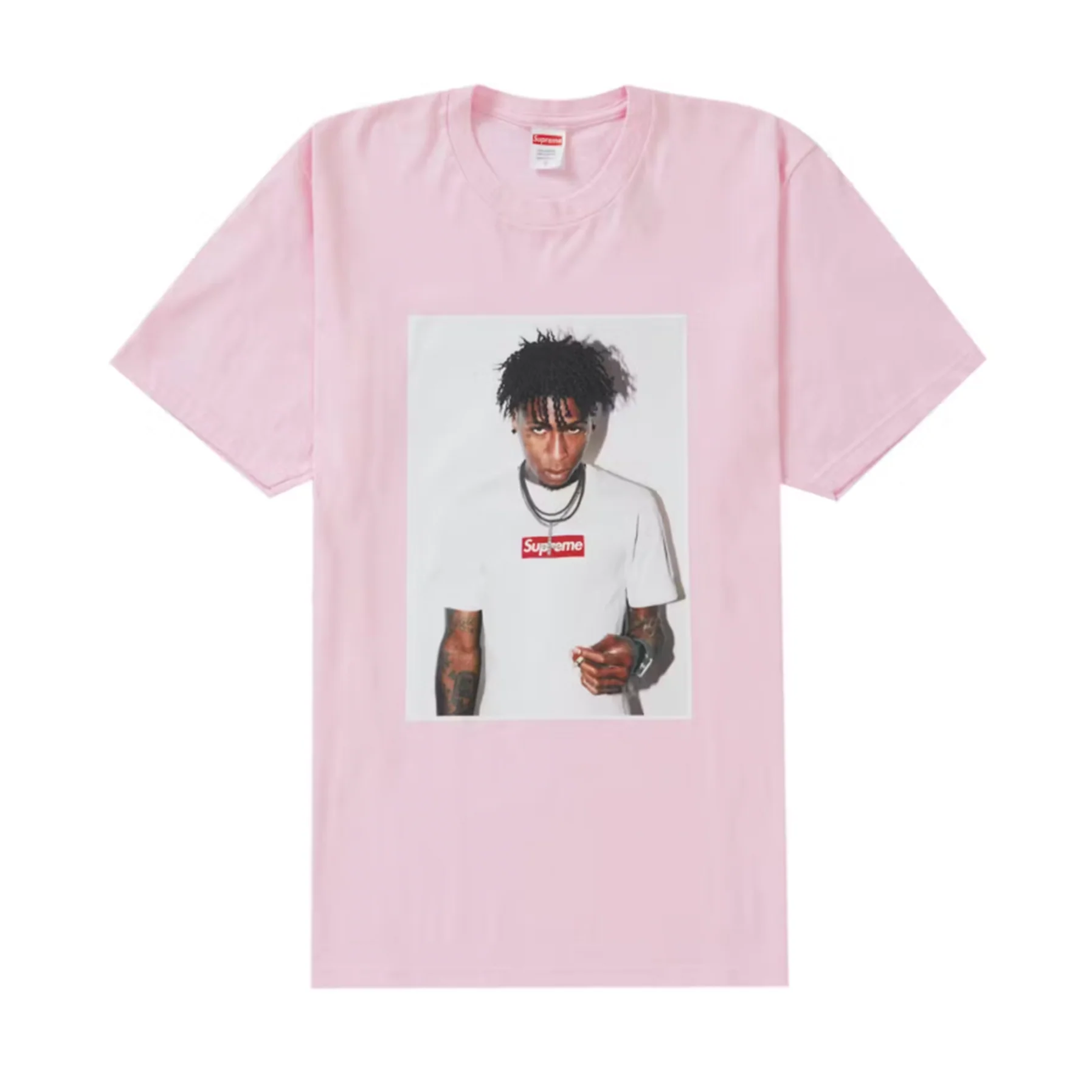 Supreme NBA Youngboy Tee Light Pink
