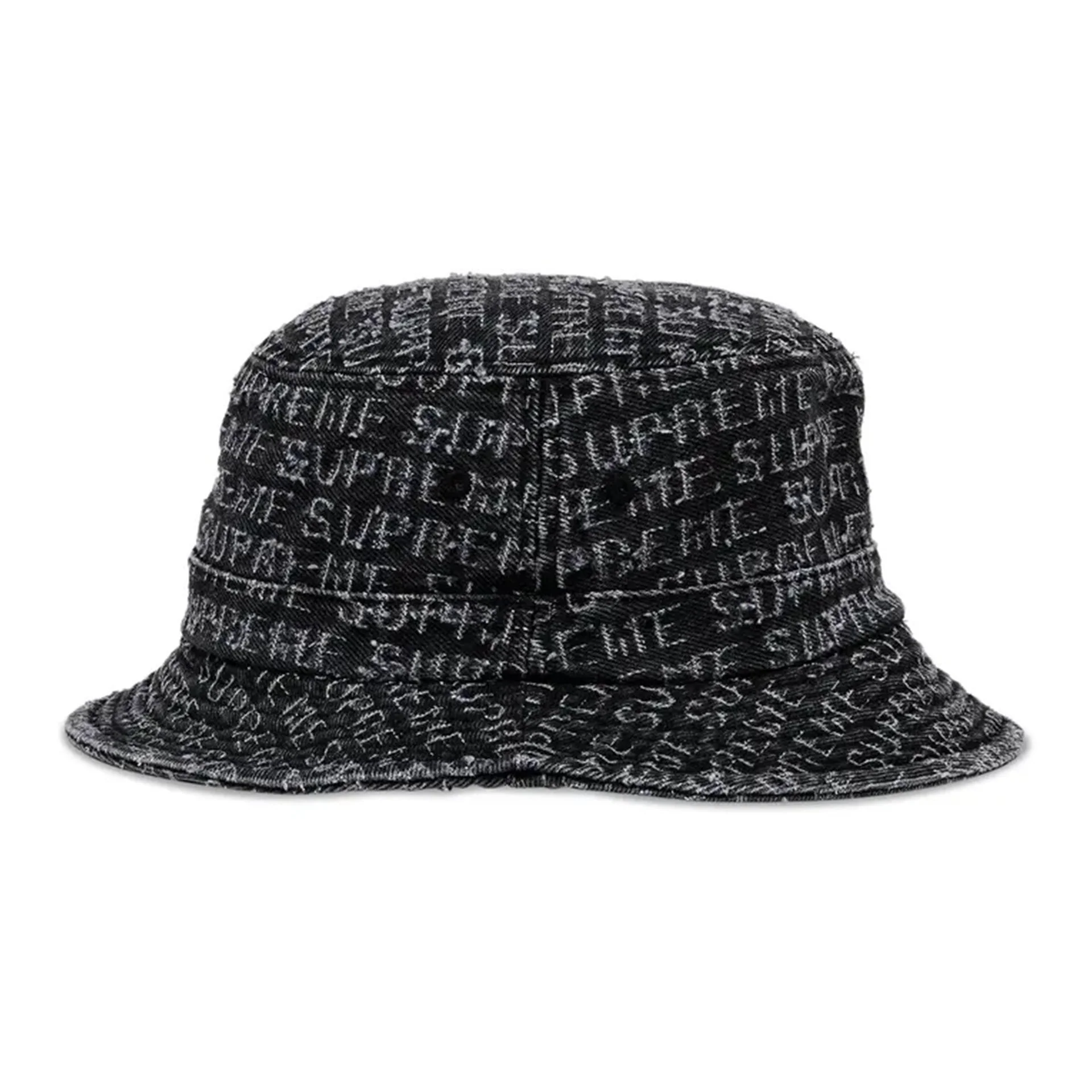 Supreme Needle Punch Denim Crusher Black - Image 2