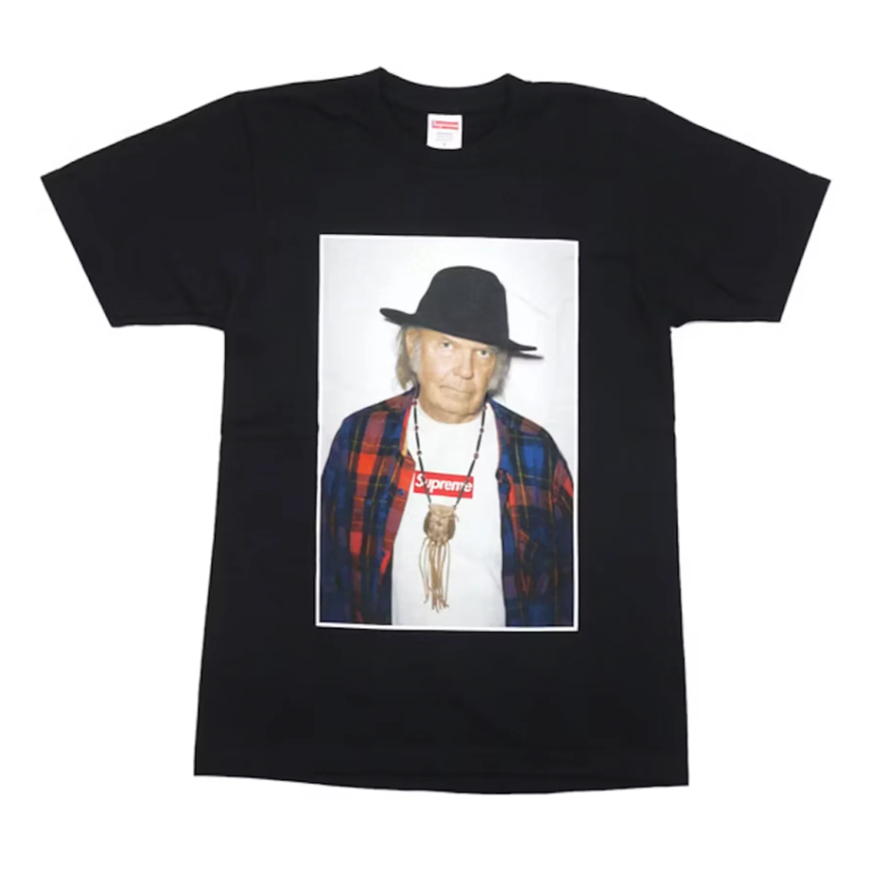 Supreme Neil Young Tee Black [USED] - M (Used)