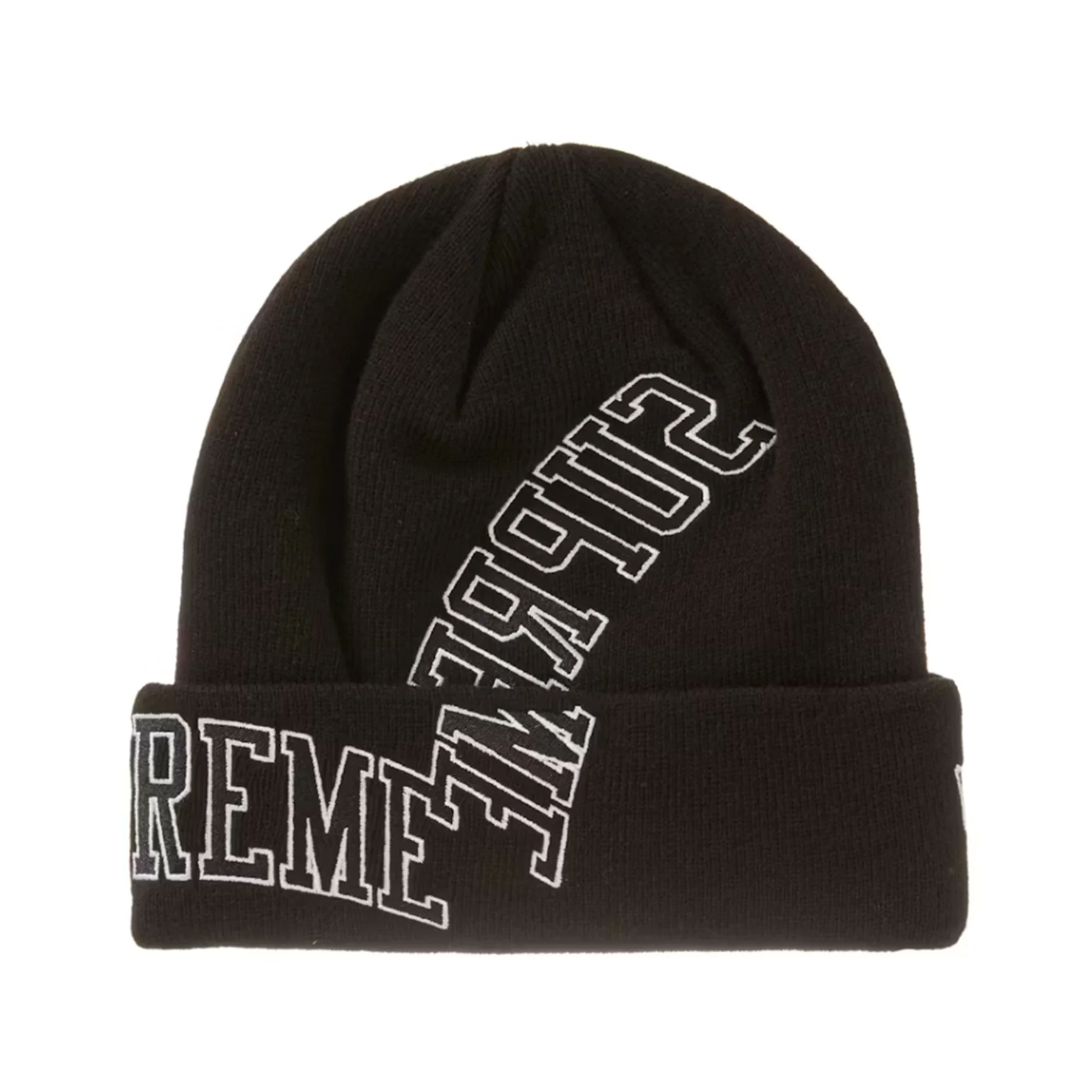 Supreme New Era Multi Arc Beanie Black - Image 2