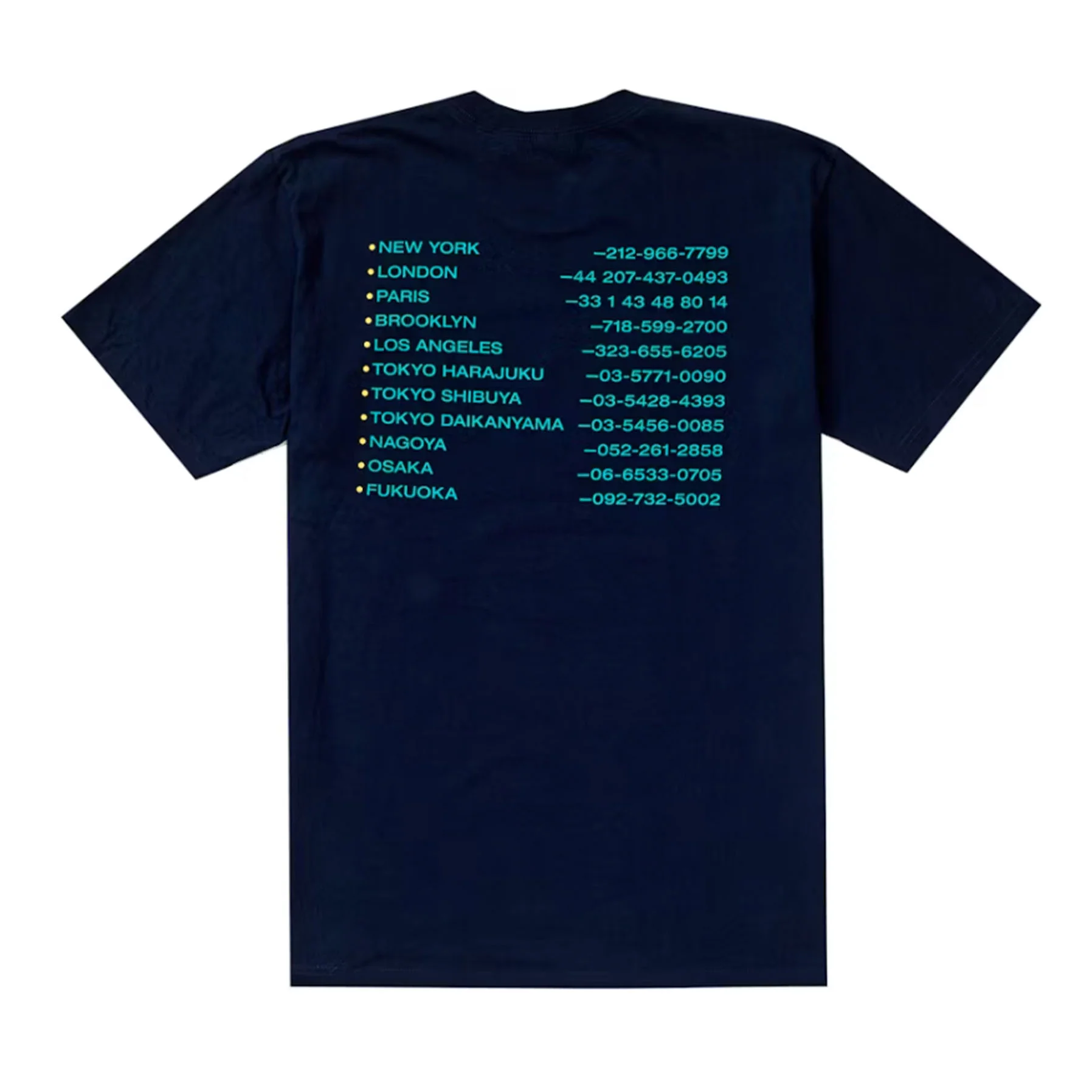 Supreme New Shit Tee Navy - Image 2