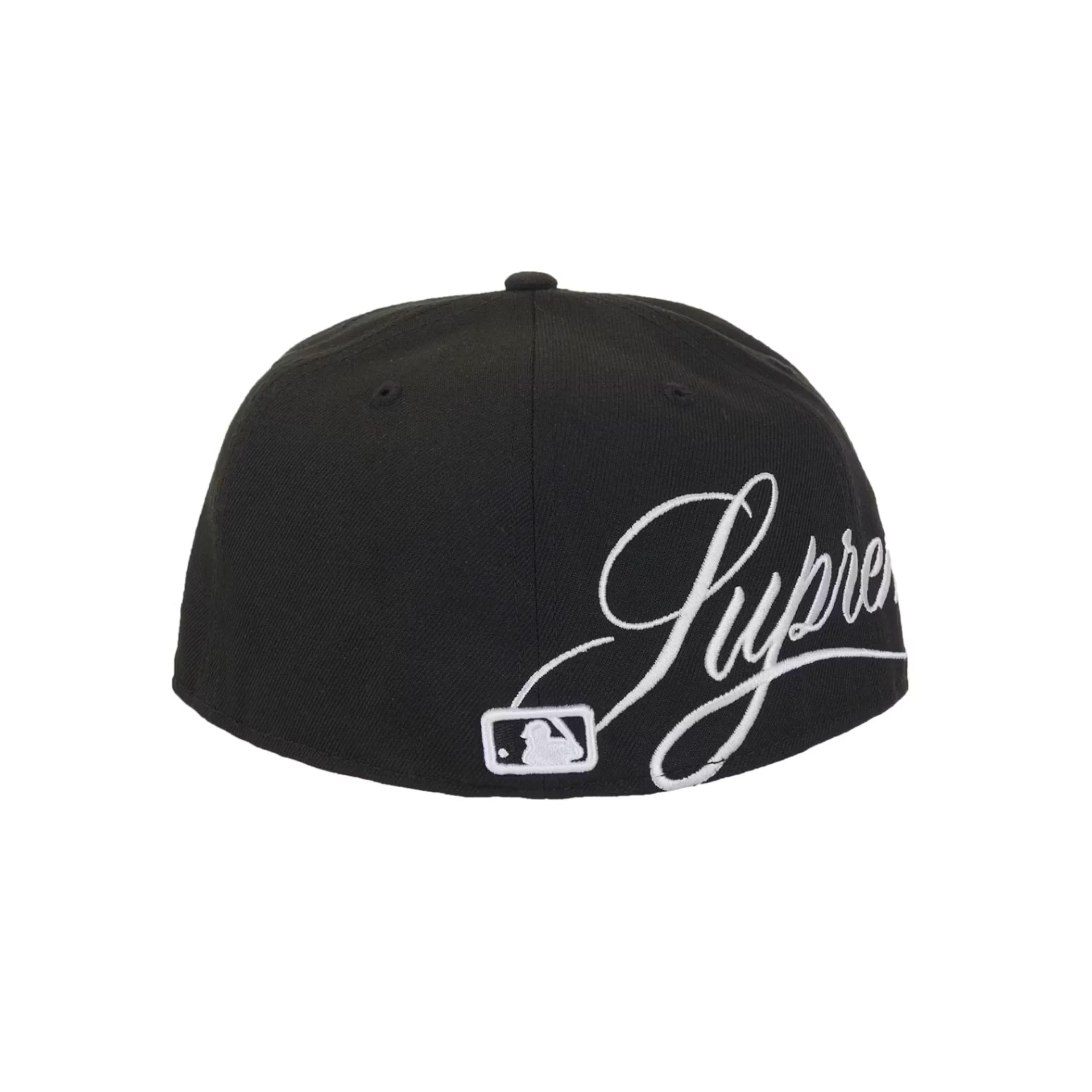 Supreme New York Yankees New Era 59Fifty Fitted Hat Black - Image 2