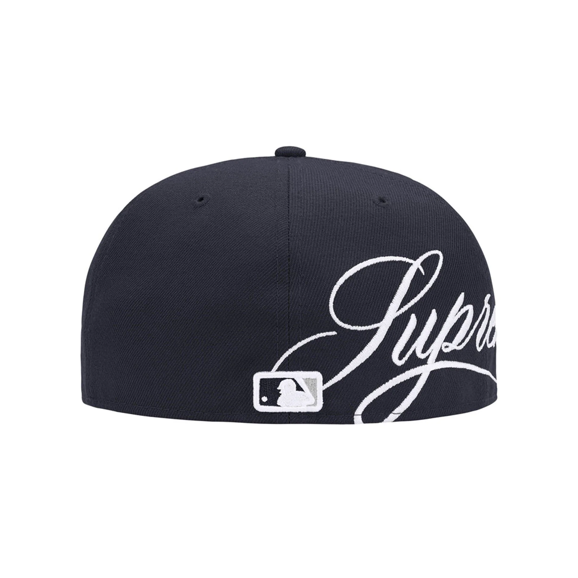 Supreme New York Yankees New Era 59Fifty Fitted Hat Navy - Image 4
