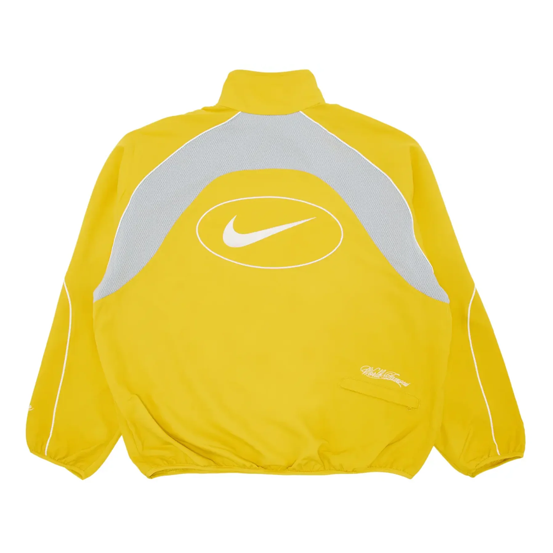 Supreme Nike Track Jacket Yellow - Image 2