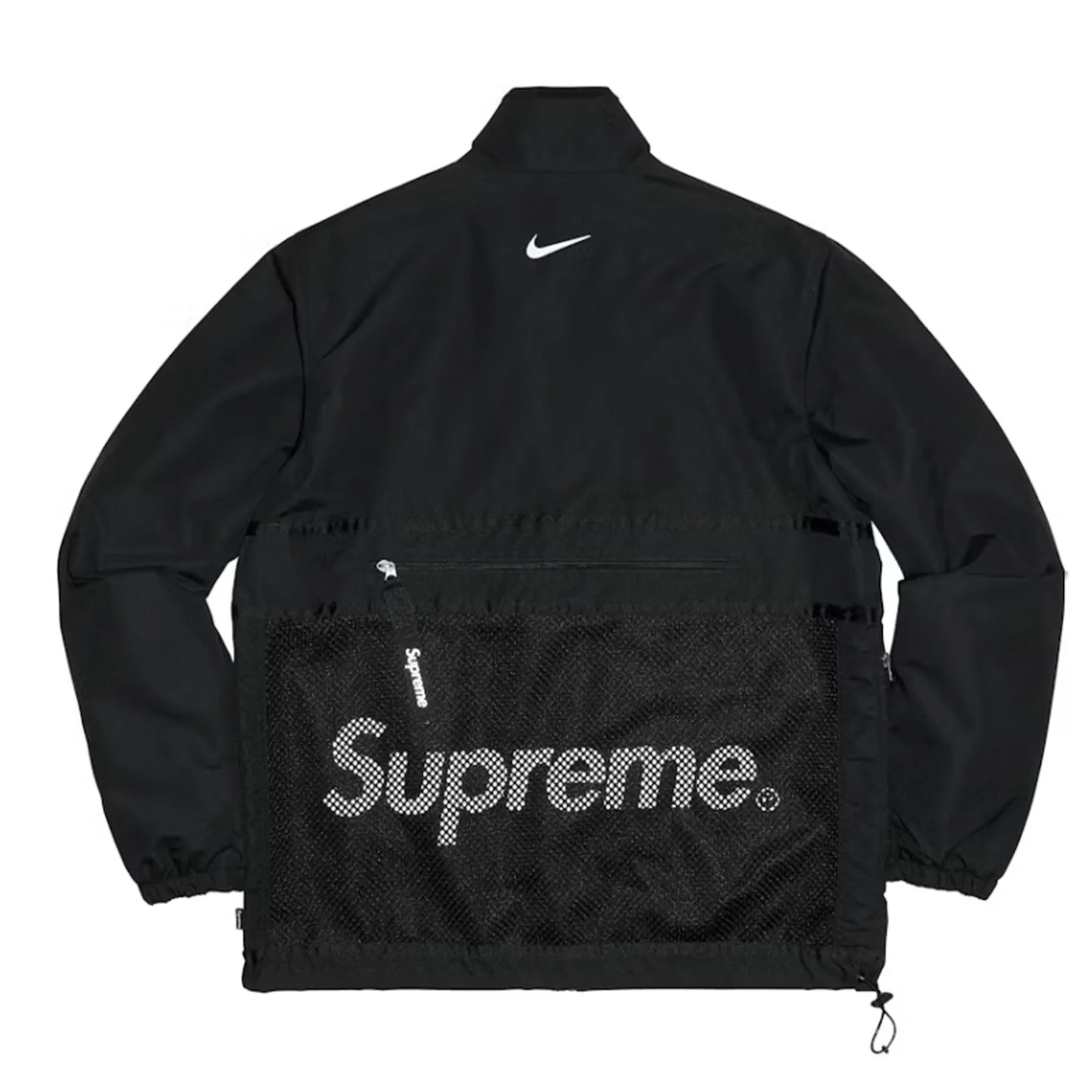 Supreme Nike Trail Running Jacket Black - Image 2