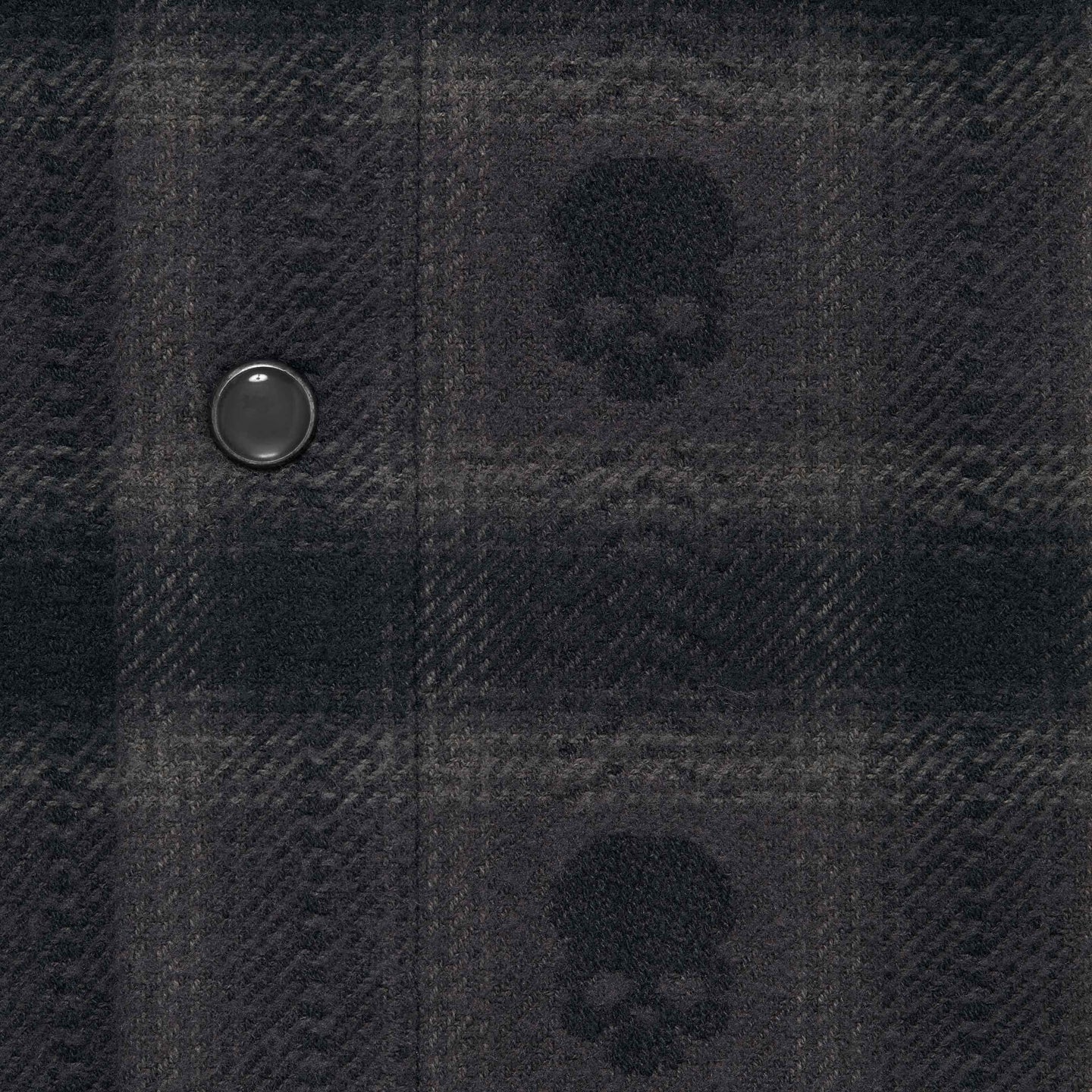 Supreme Number (N)ine Hooded Flannel Shirt Black - Image 2